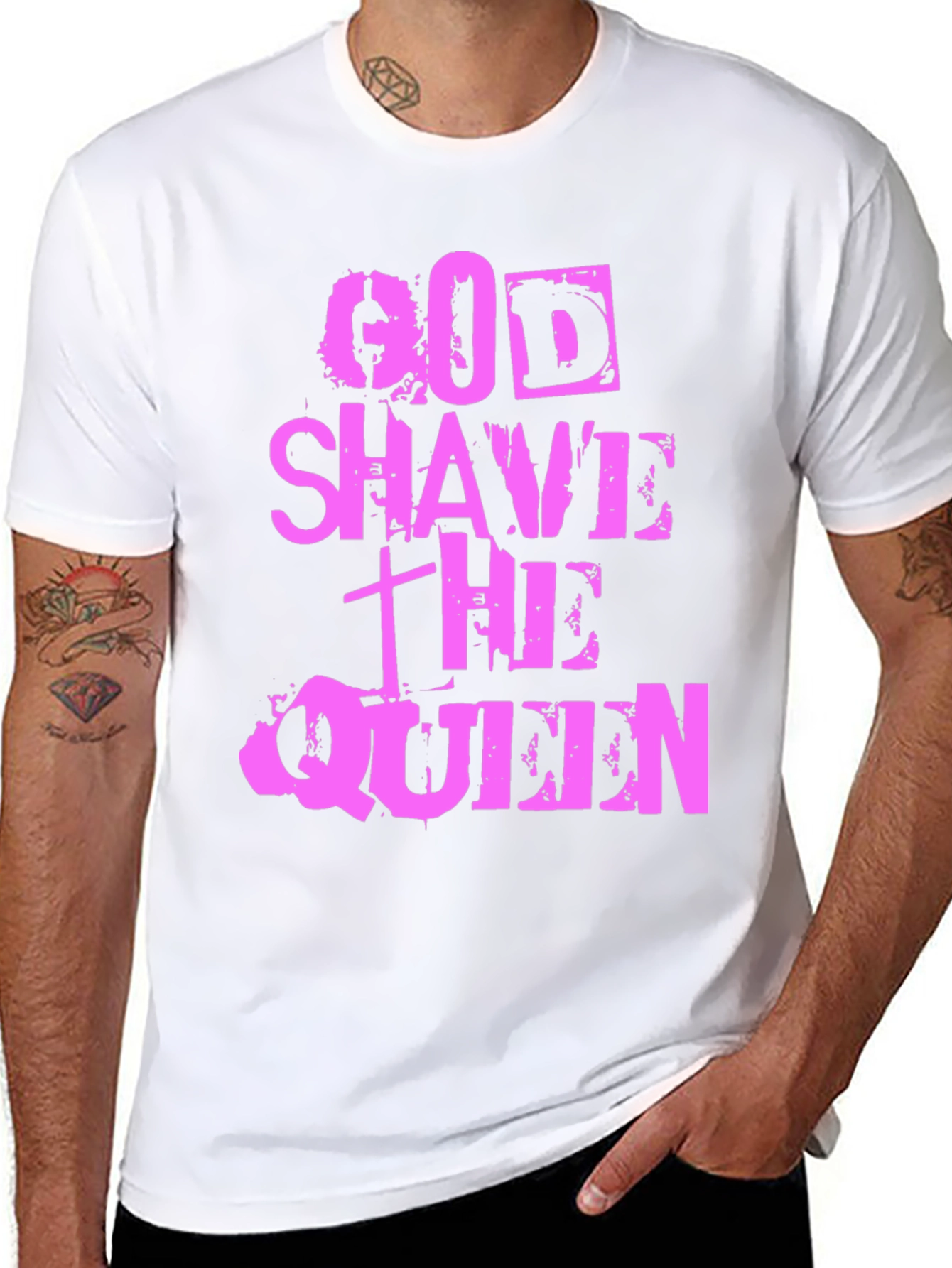 God Shave the Queen Graphic Tee