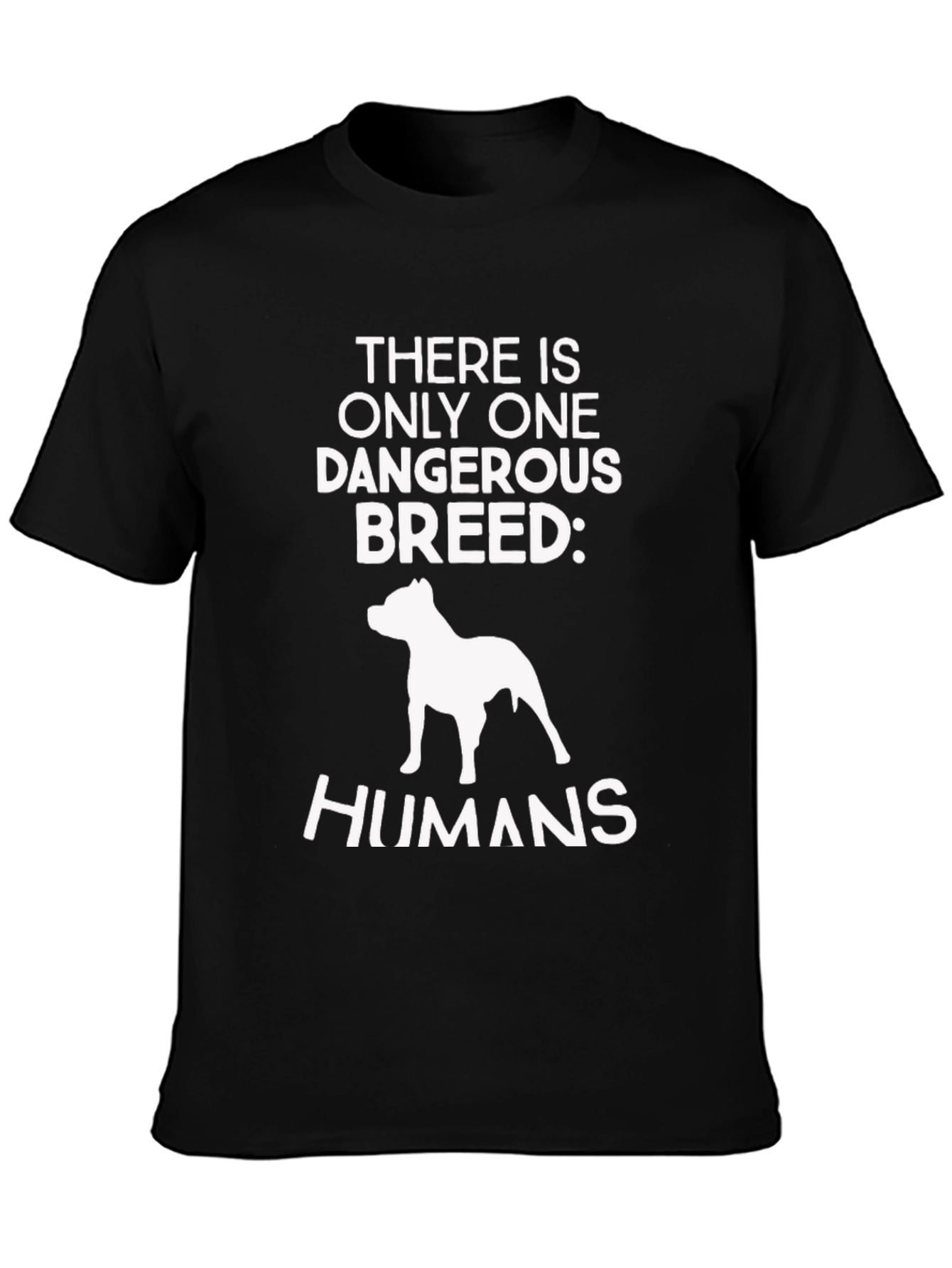 Dangerous Breed T-Shirt - Pitbull Dog Lover Tee