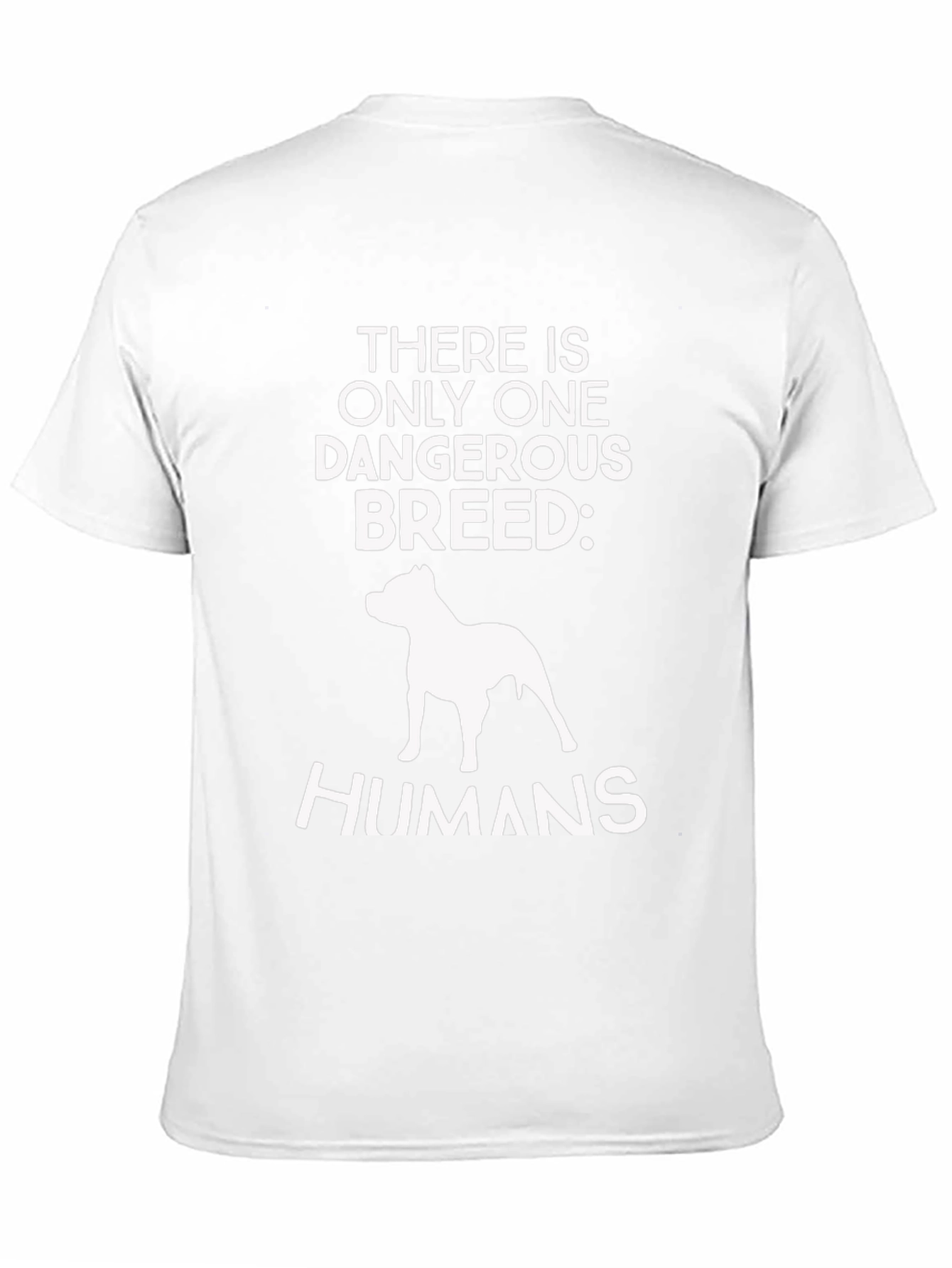 Dangerous Breed T-Shirt - Pitbull Dog Lover Tee