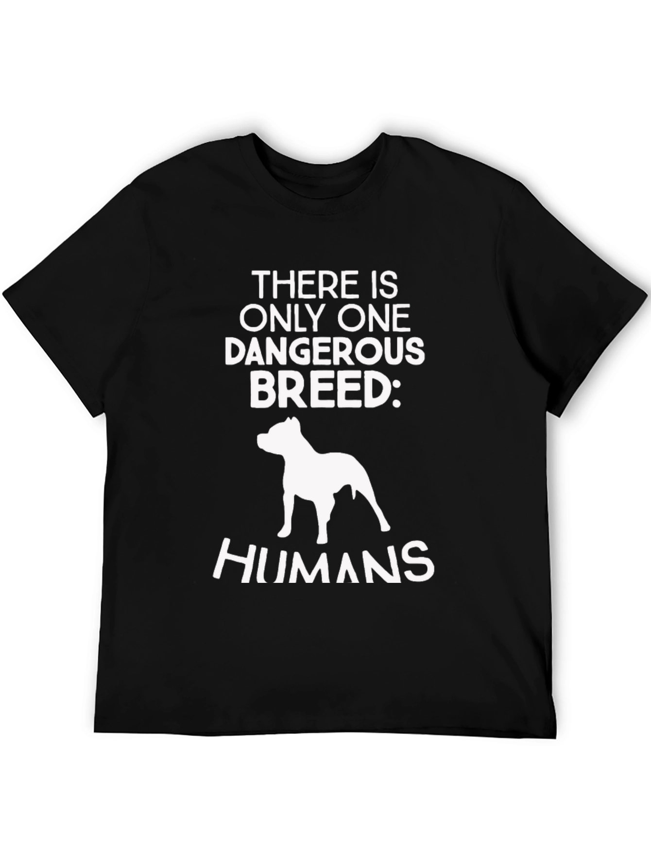 Dangerous Breed T-Shirt - Pitbull Dog Lover Tee