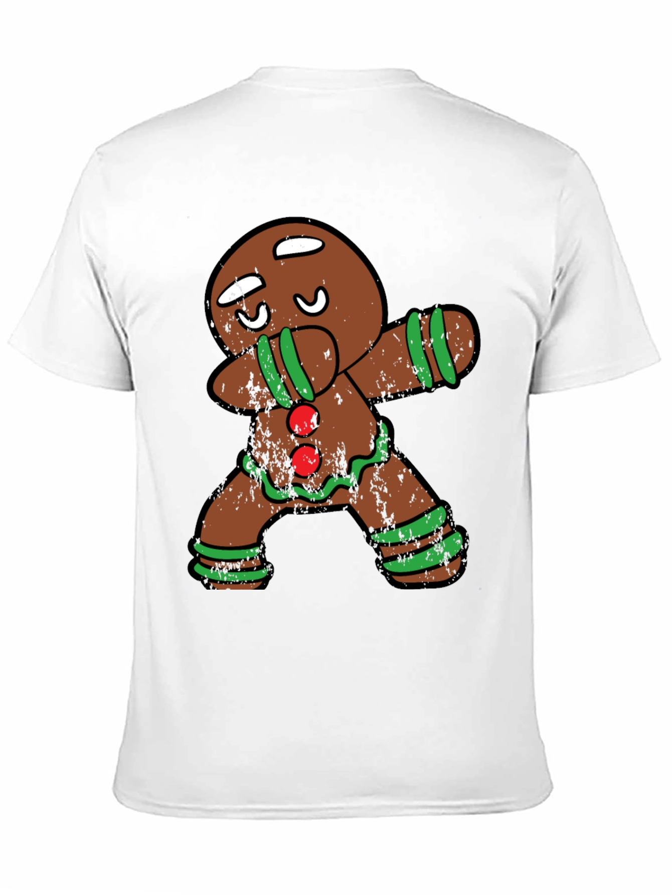 Gingerbread Man Dabbing T-Shirt