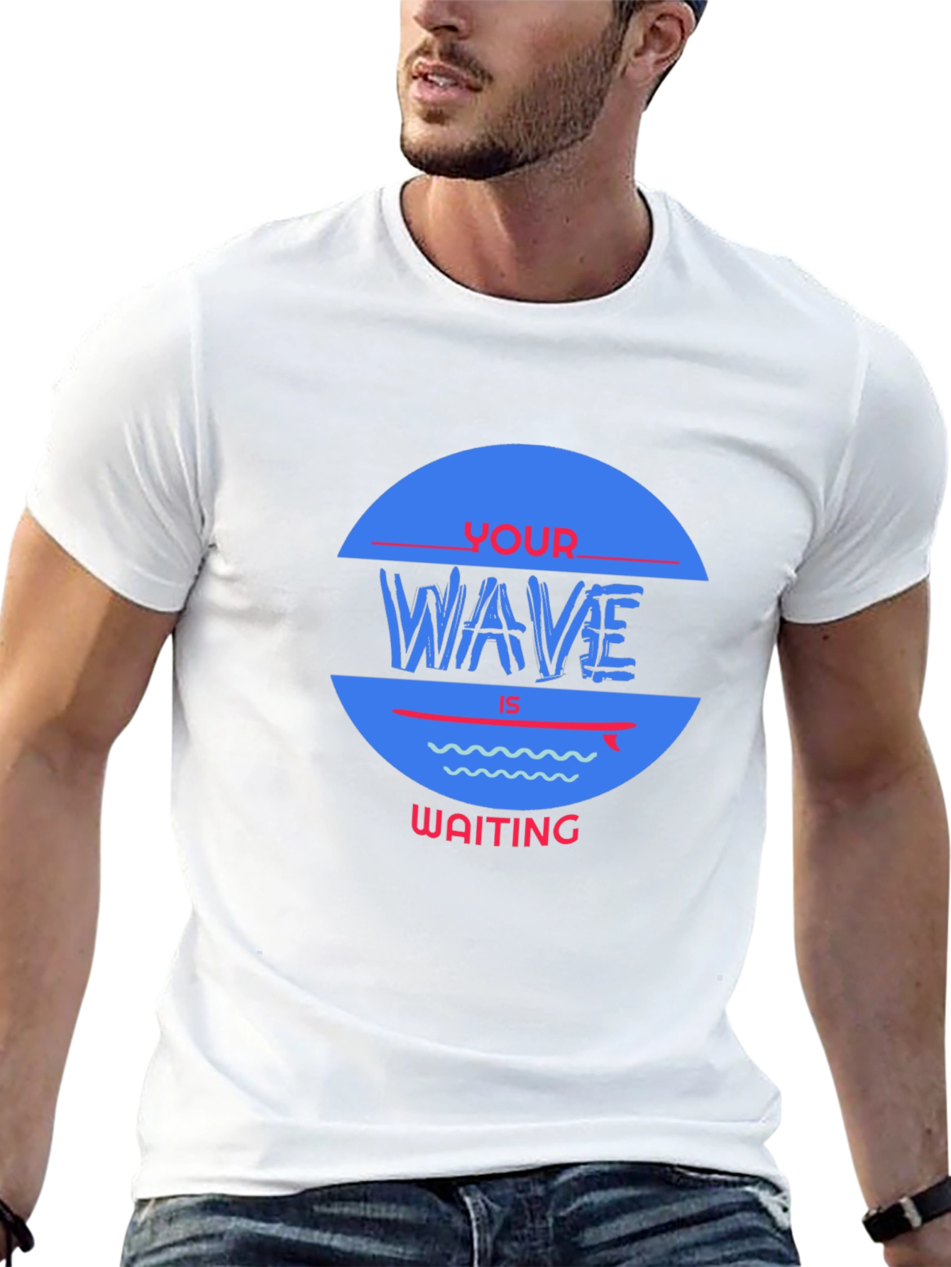 Your Wave Is Waiting Graphic Tee