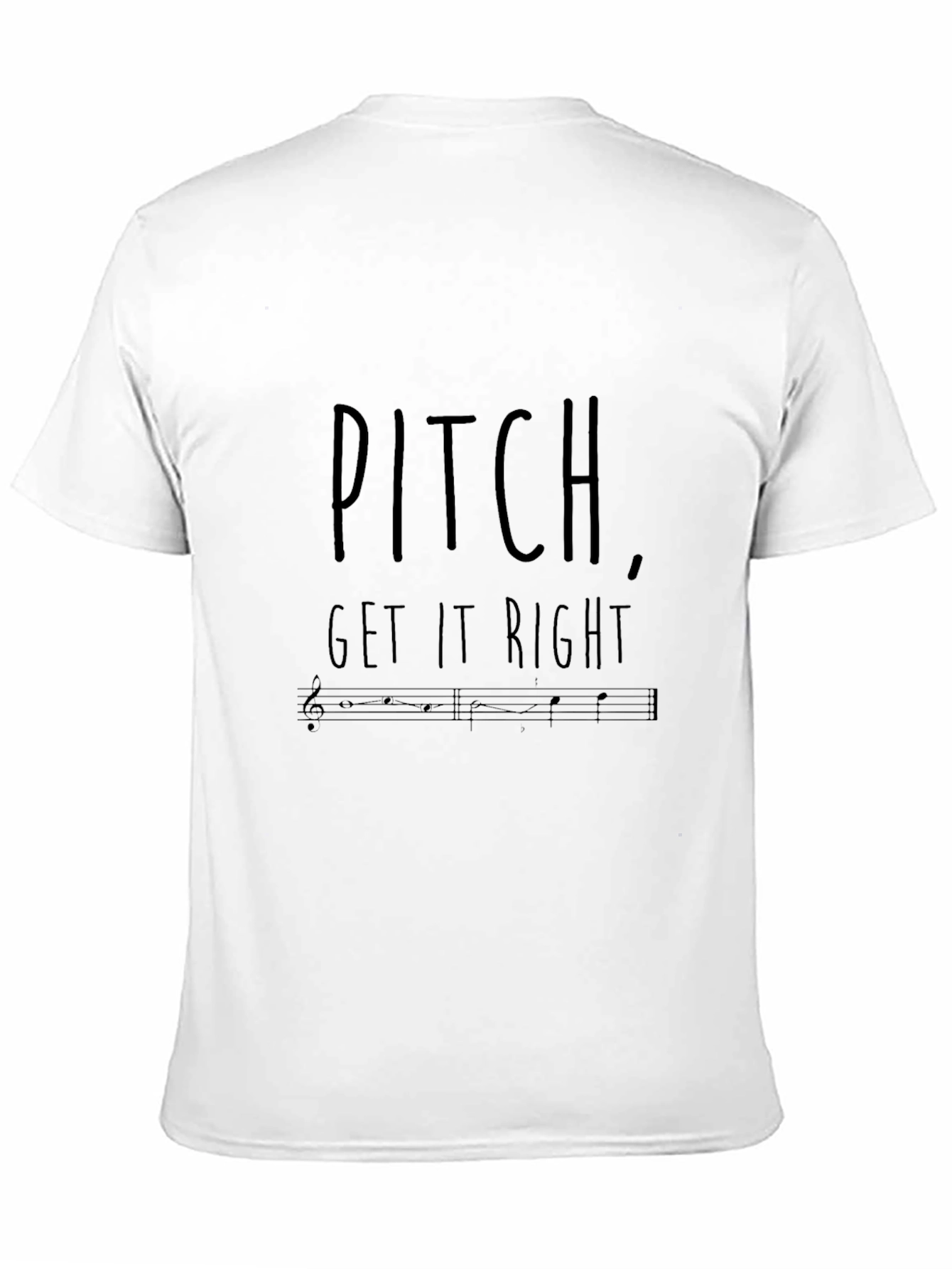 Pitch Perfect Music T-Shirt - Get It Right!