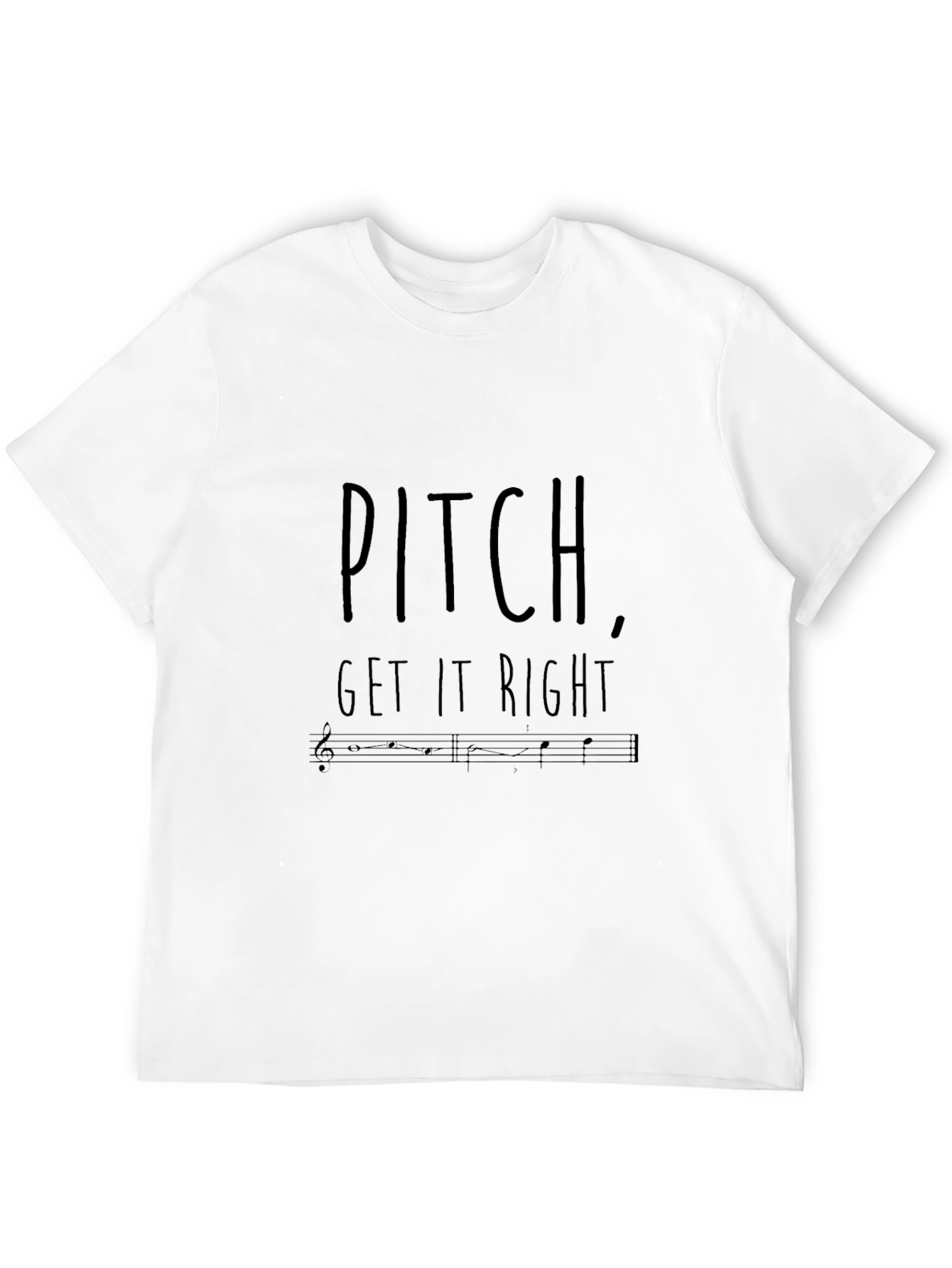 Pitch Perfect Music T-Shirt - Get It Right!