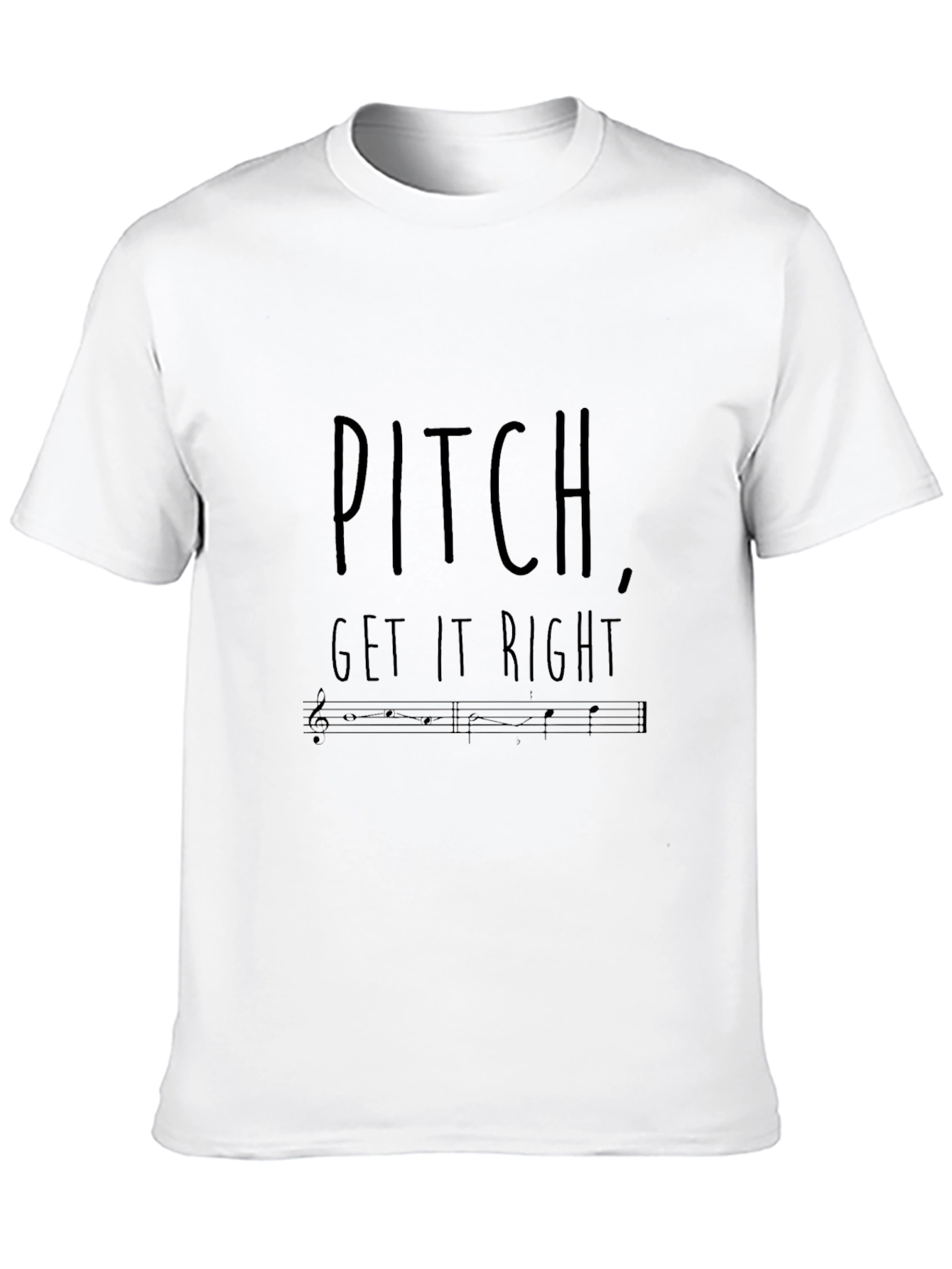 Pitch Perfect Music T-Shirt - Get It Right!