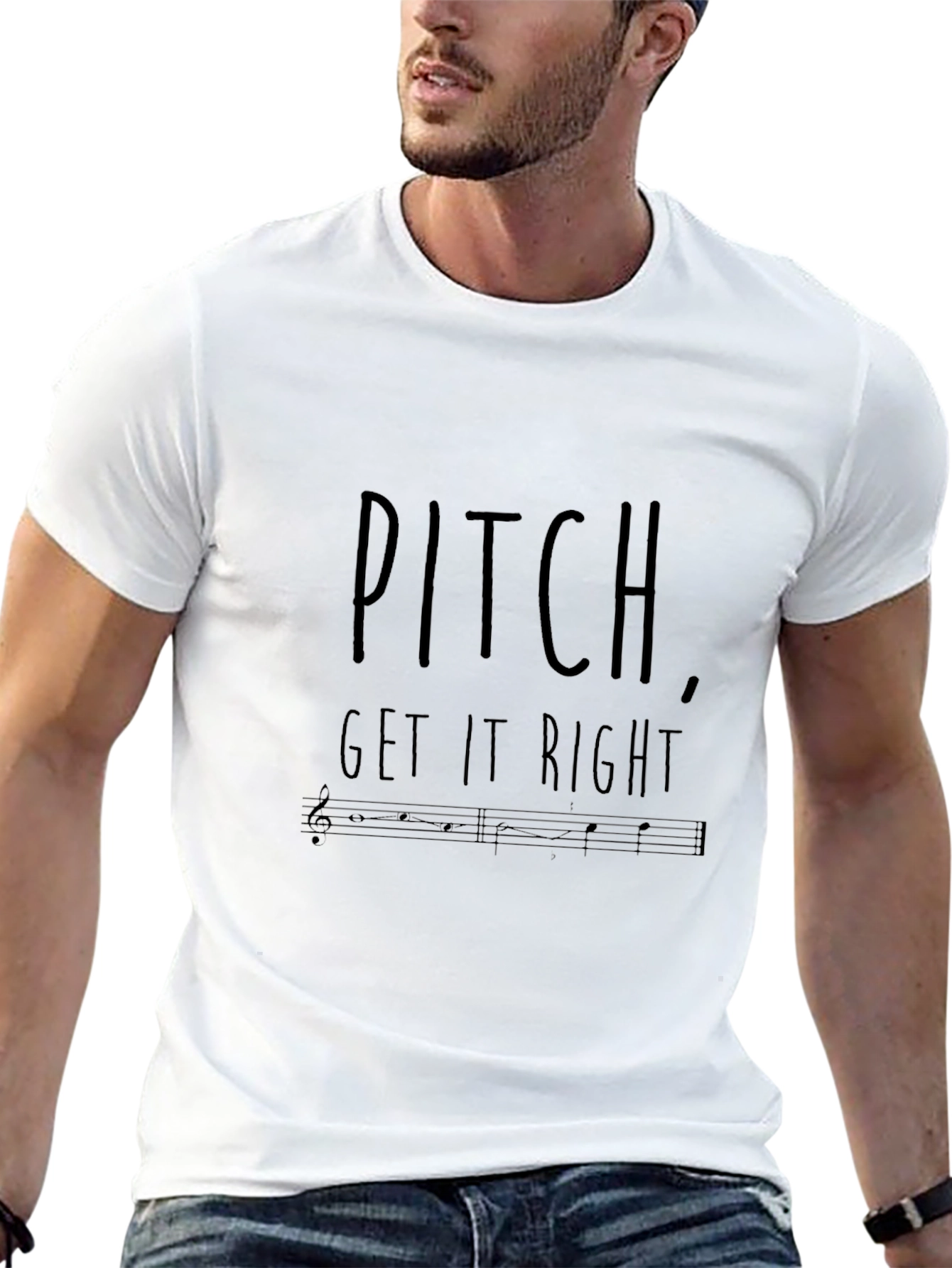 Pitch Perfect Music T-Shirt - Get It Right!