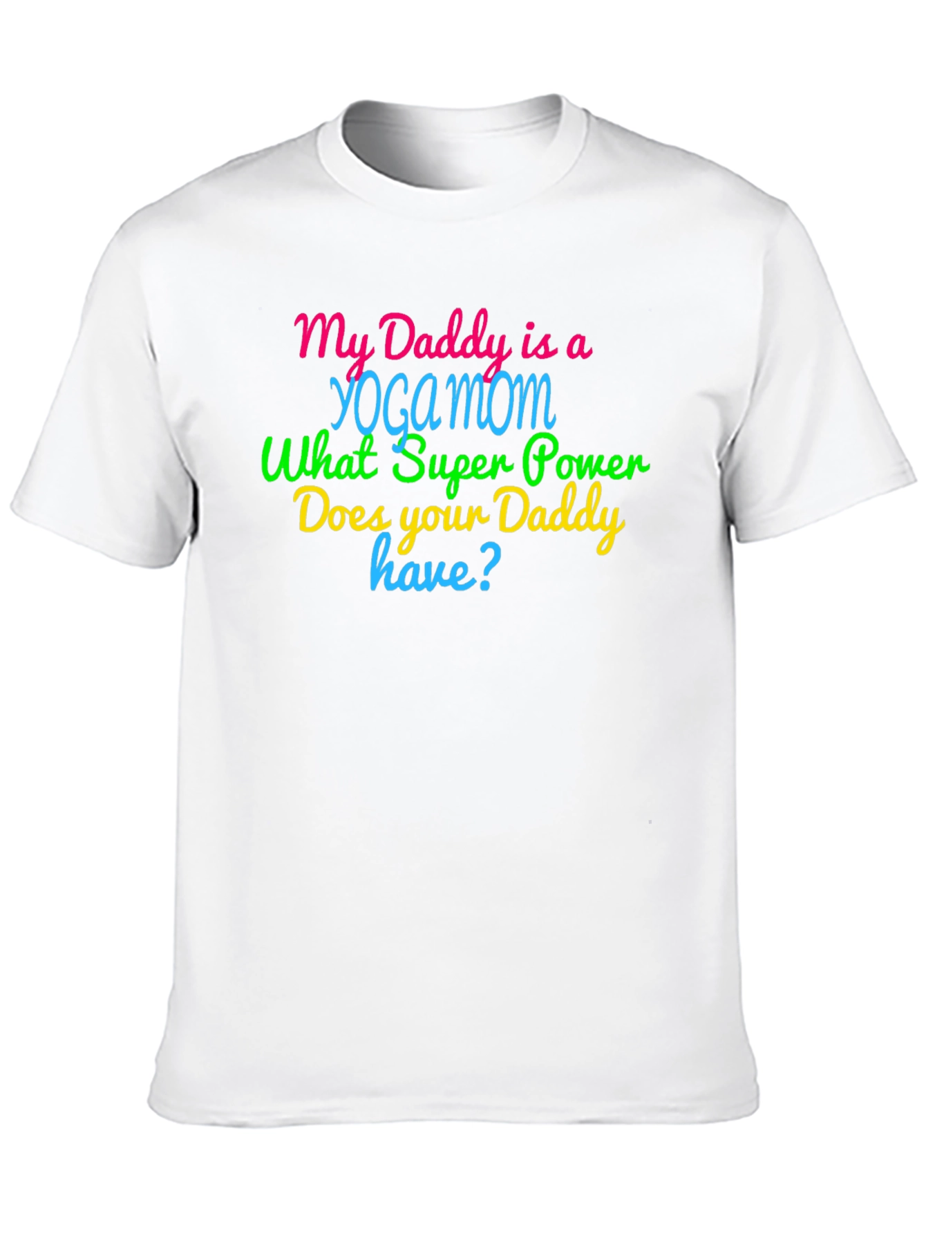 Yoga Dad Superpower Tee - Funny Fathers Day Shirt