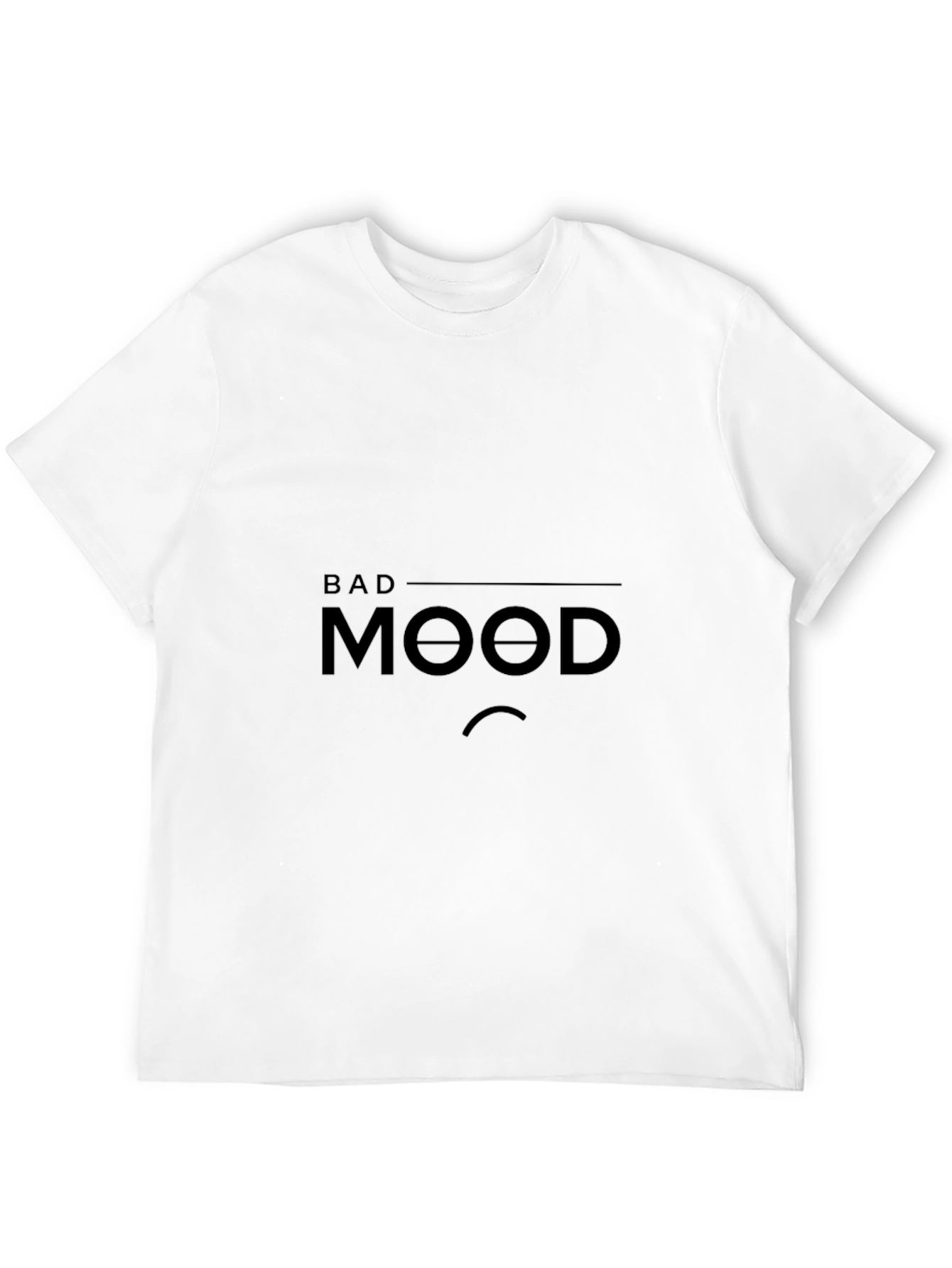 Bad Mood Graphic T-Shirt - Trendy Unisex Tee