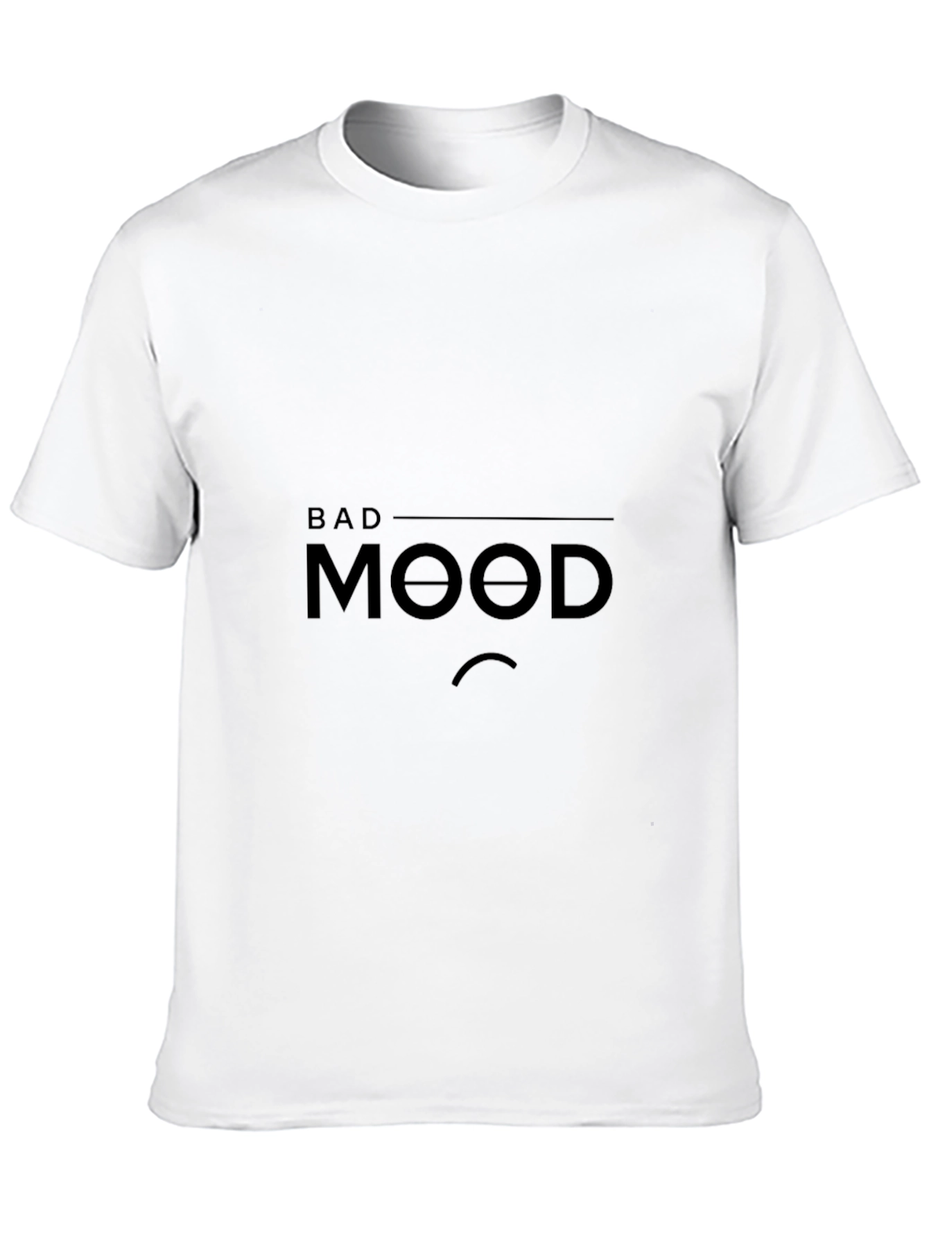 Bad Mood Graphic T-Shirt - Trendy Unisex Tee