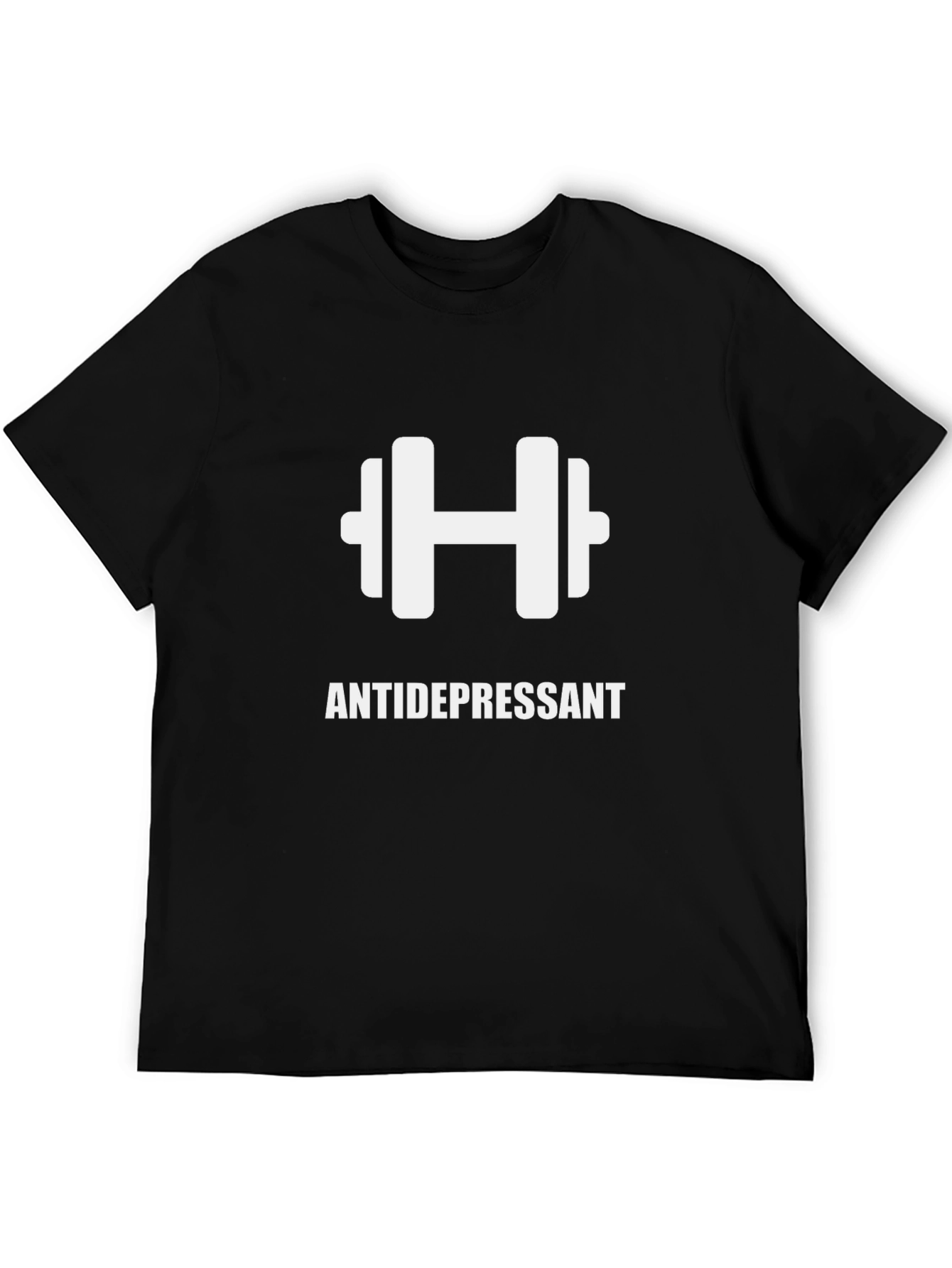 Antidepressant Workout T-Shirt - Black