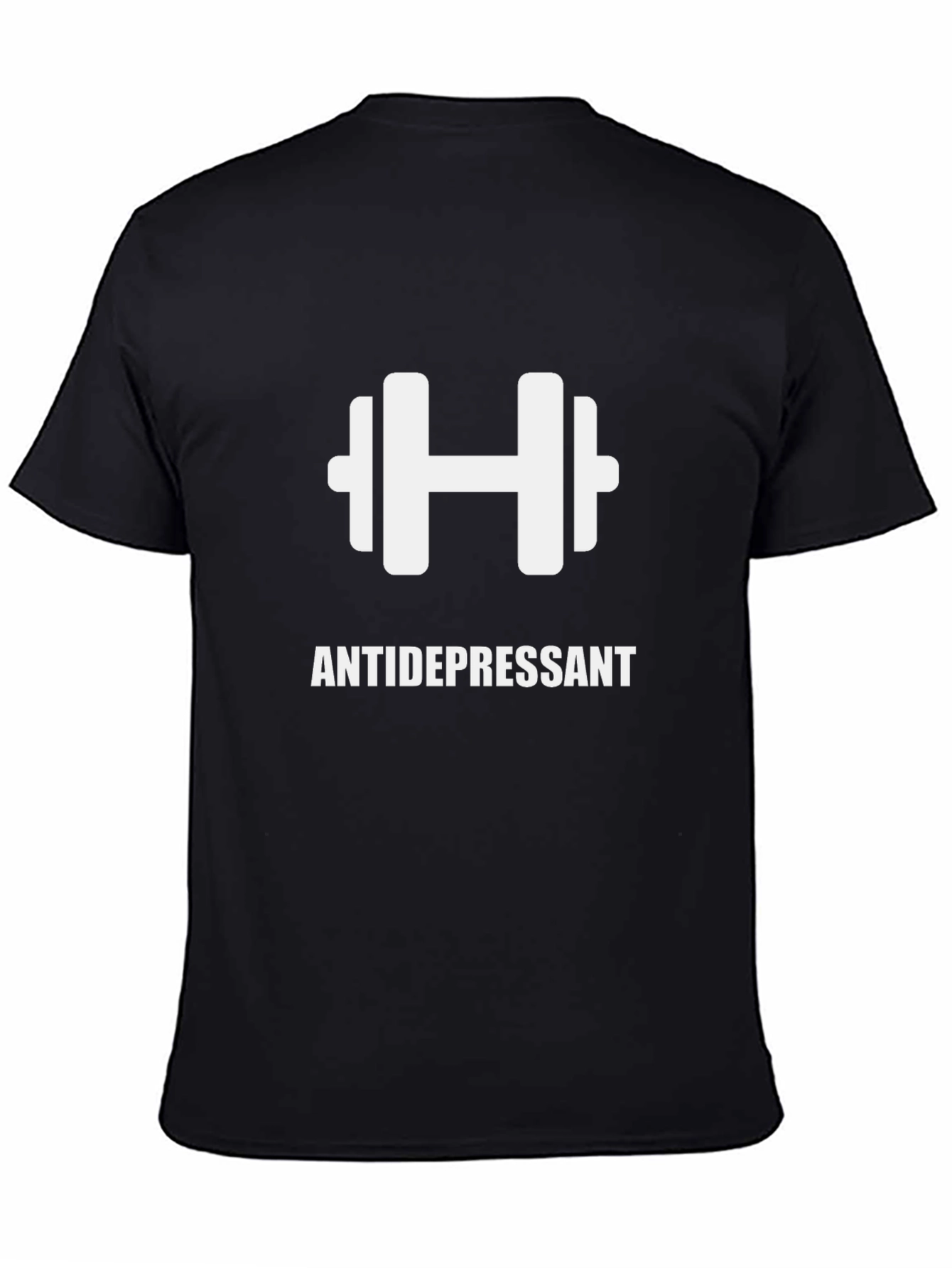 Antidepressant Workout T-Shirt - Black
