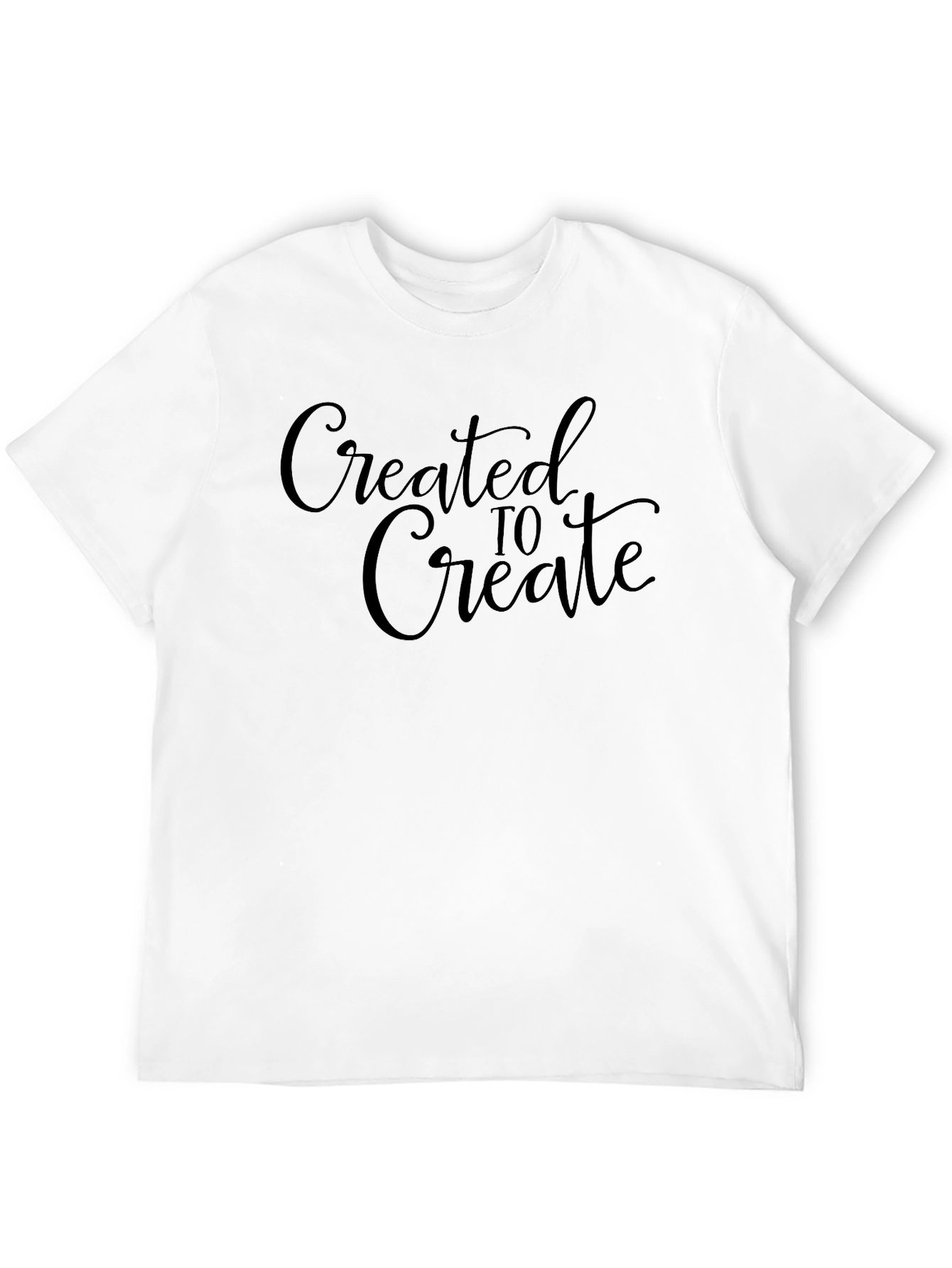 Created To Create Black T-Shirt