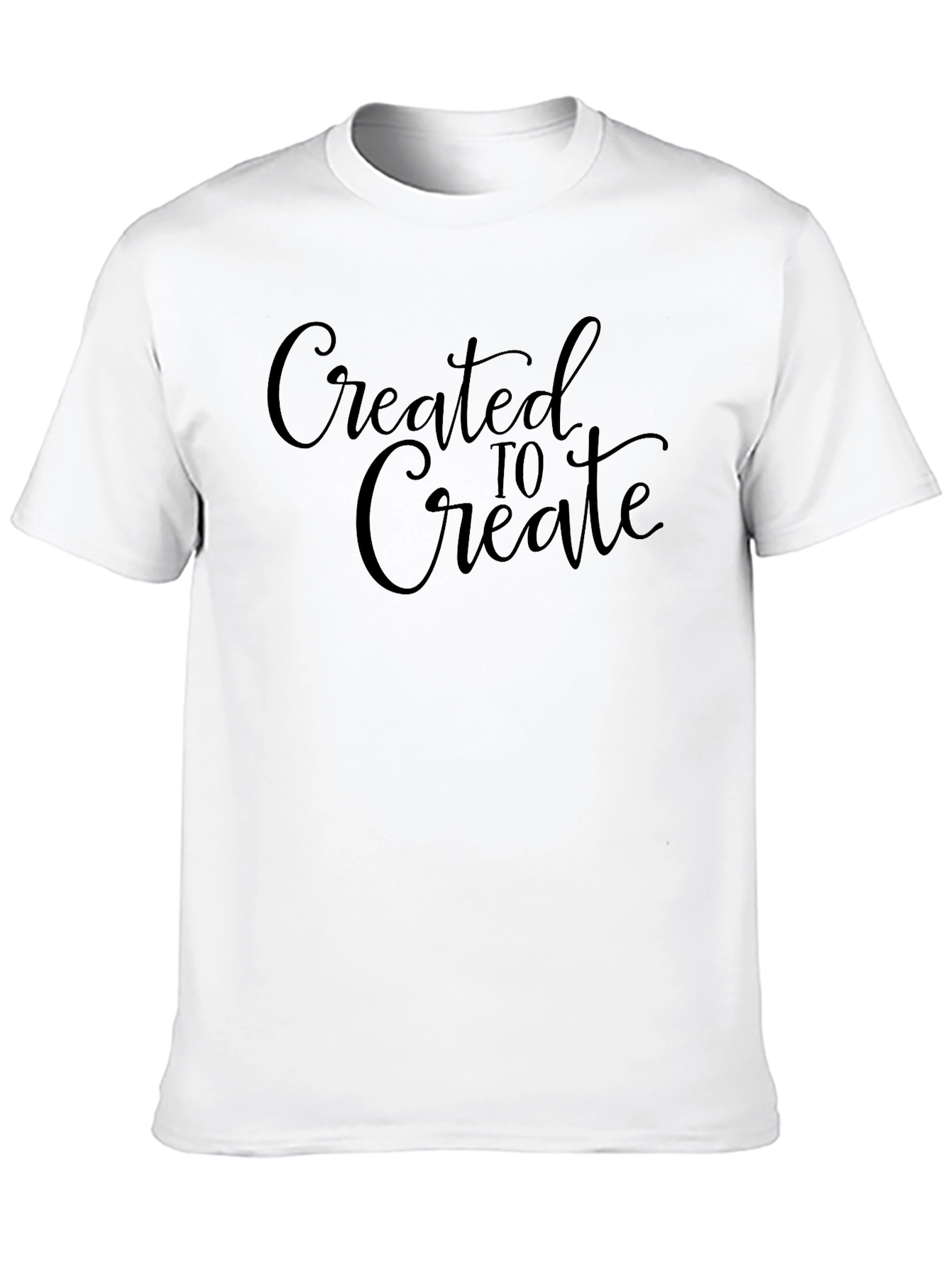 Created To Create Black T-Shirt