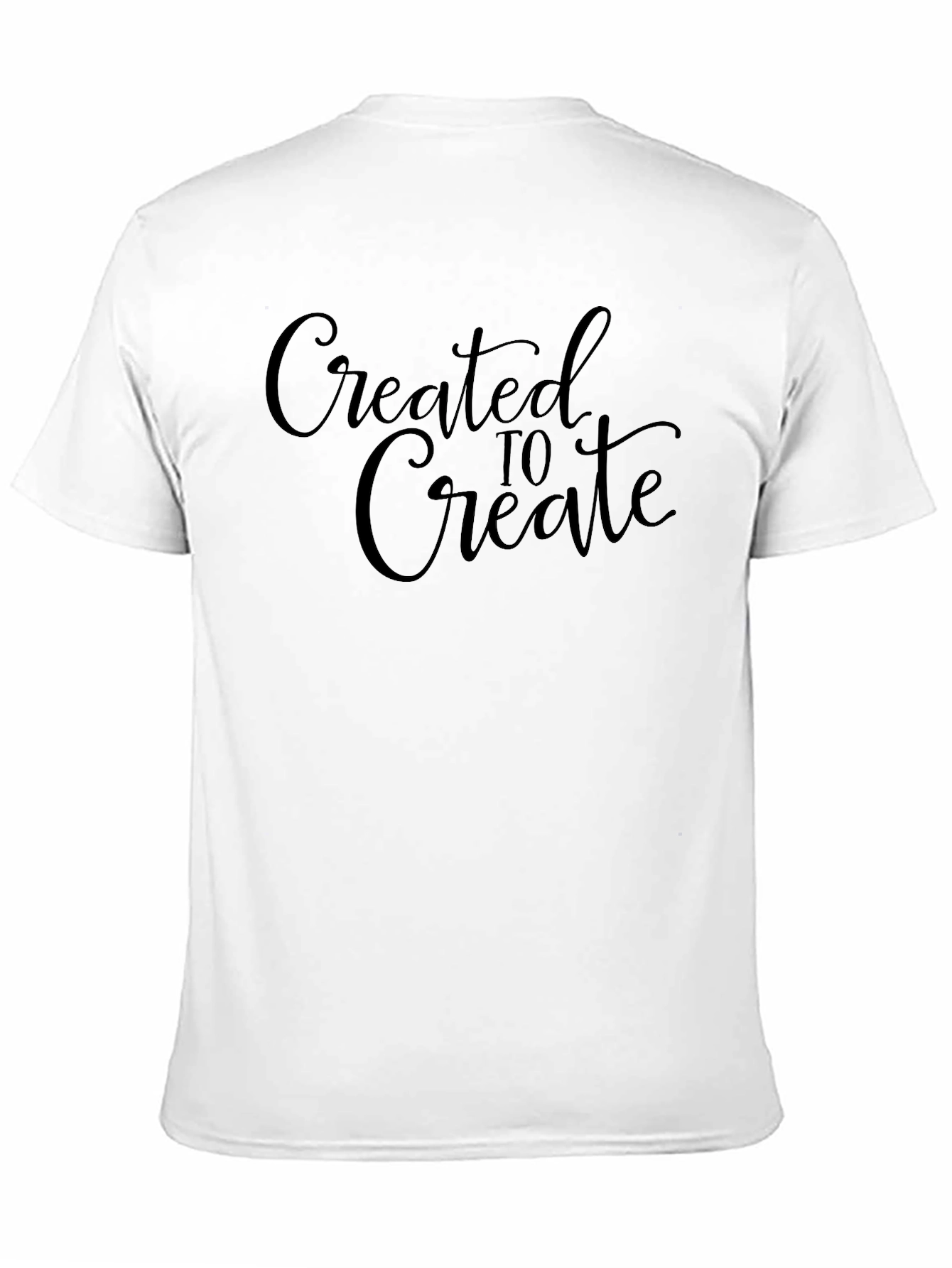 Created To Create Black T-Shirt