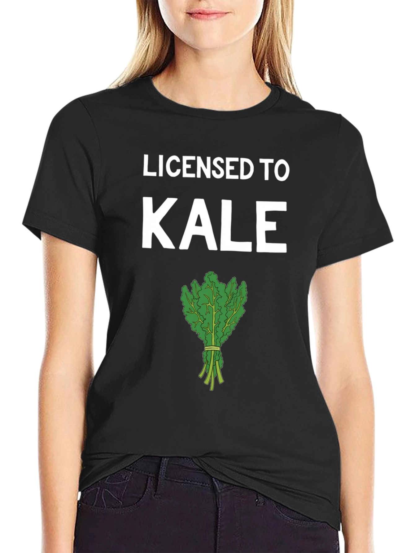 Licensed to Kale Graphic T-Shirt