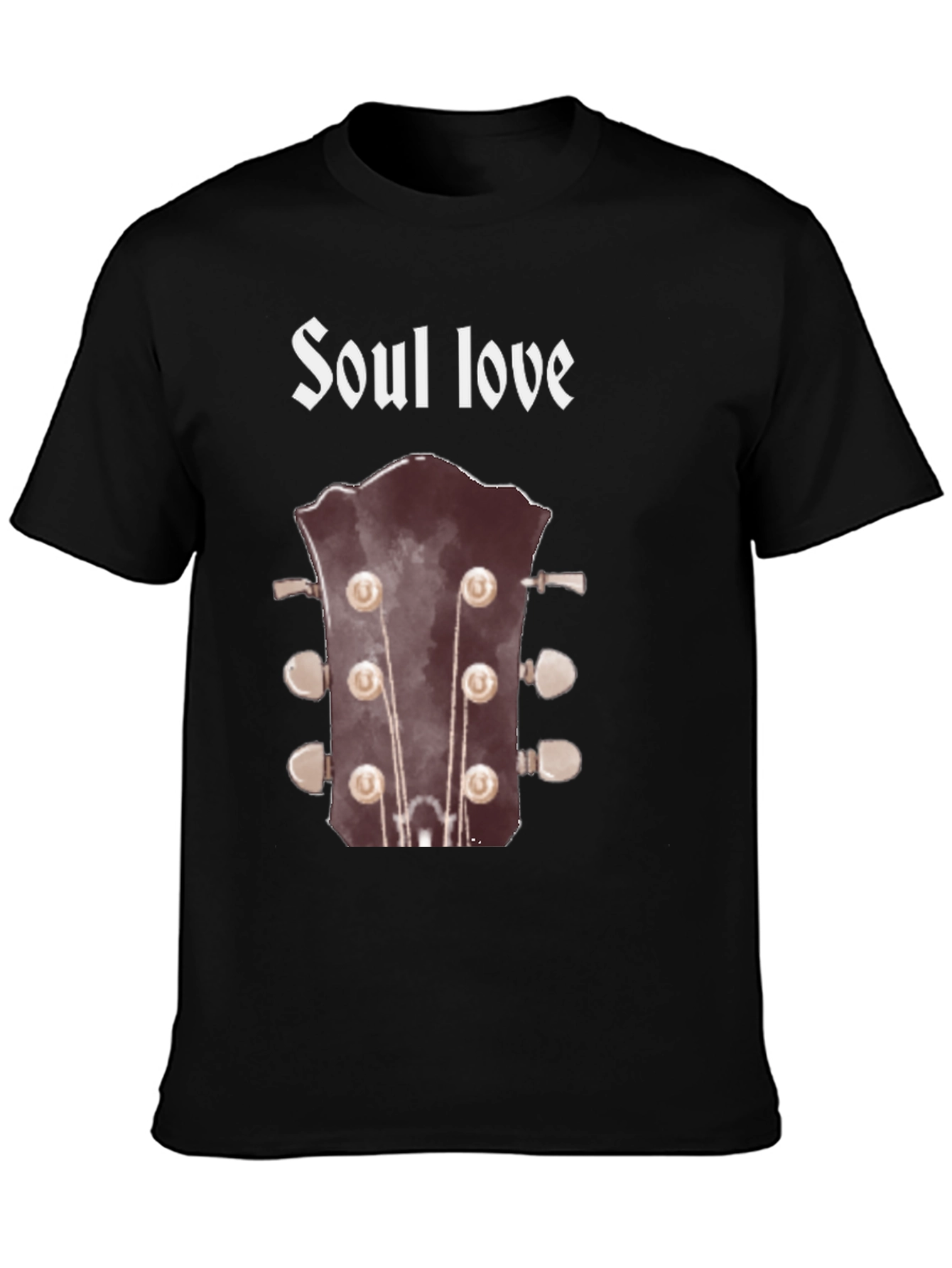 Soul Love Guitar Headstock Graphic Tee