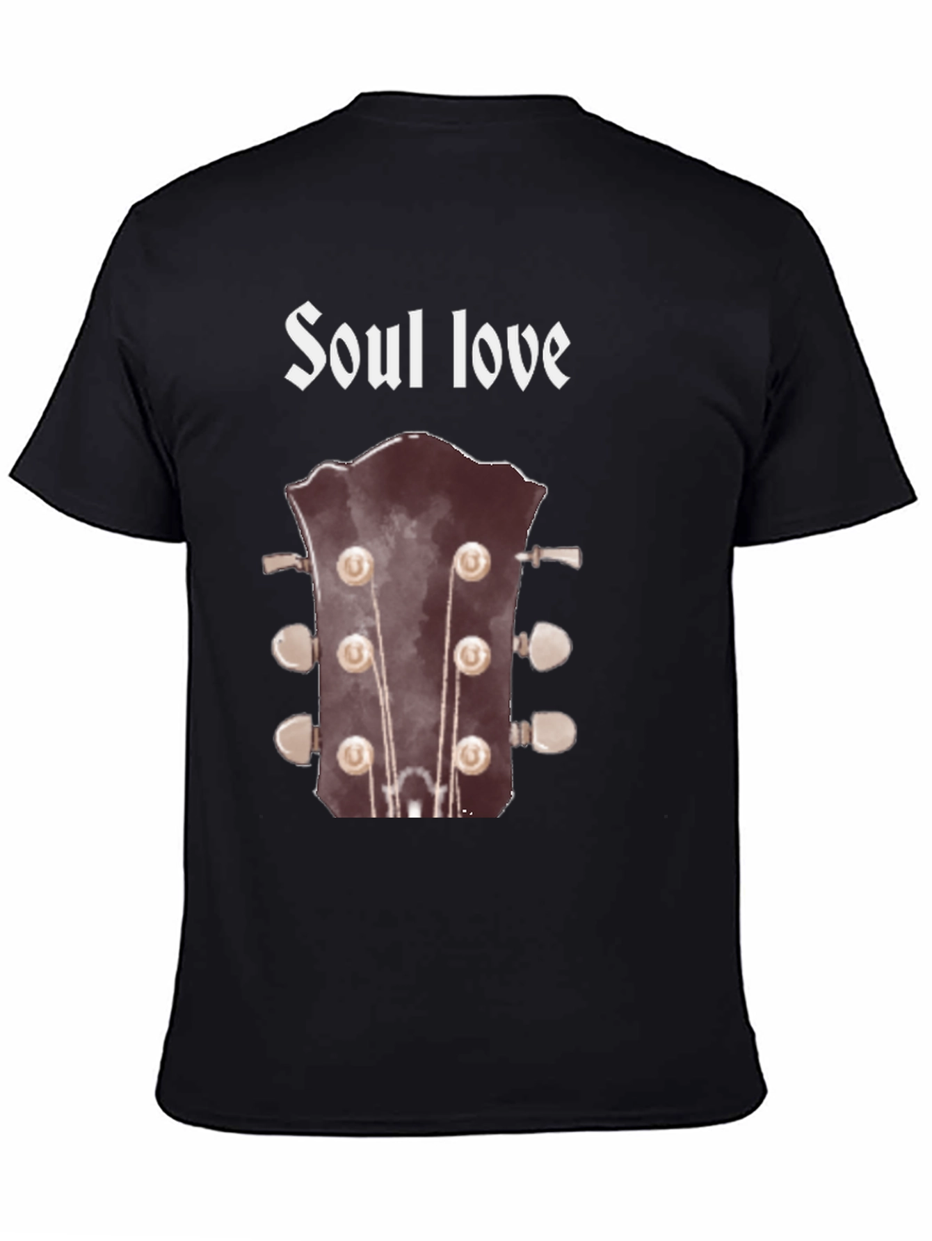 Soul Love Guitar Headstock Graphic Tee
