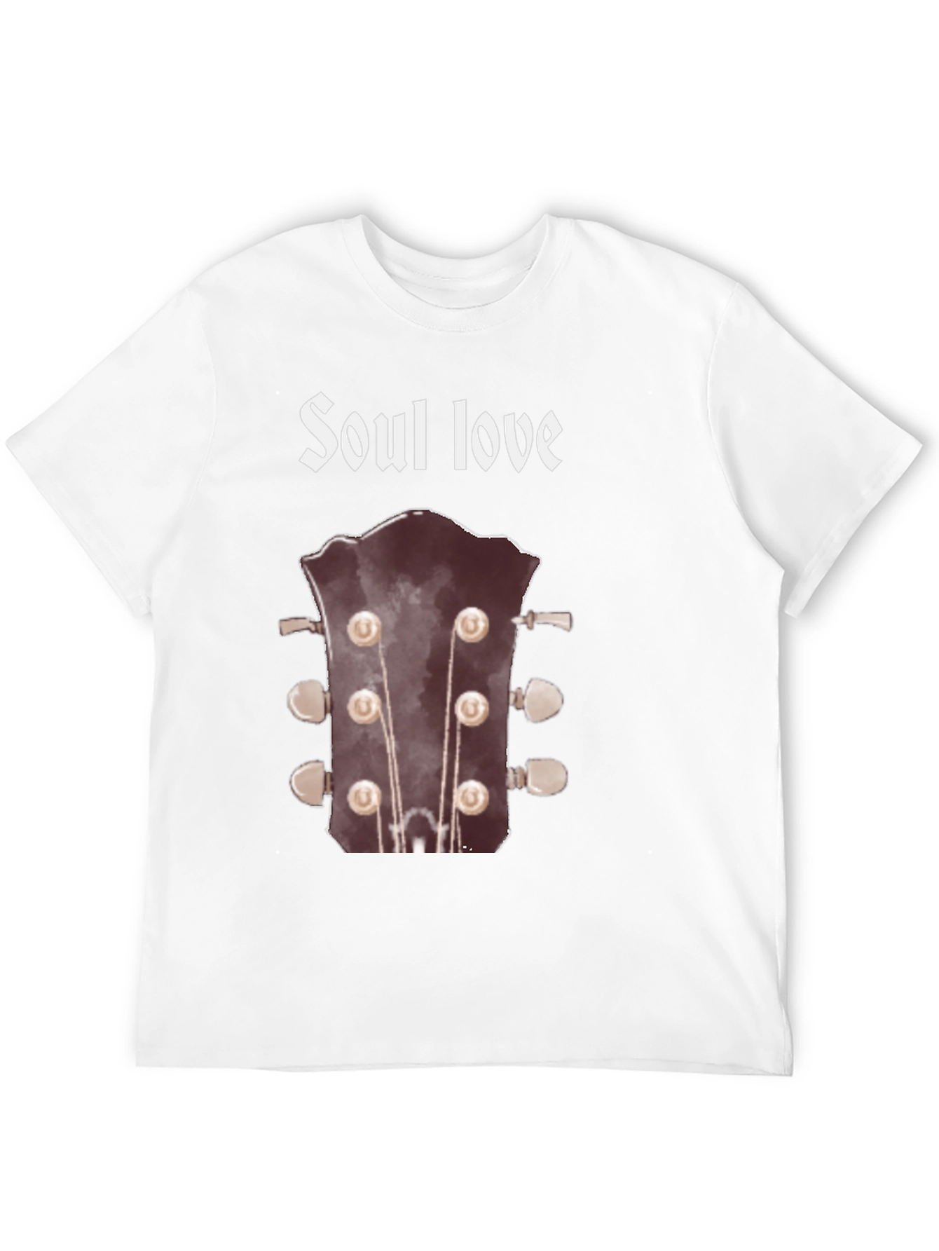 Soul Love Guitar Headstock Graphic Tee
