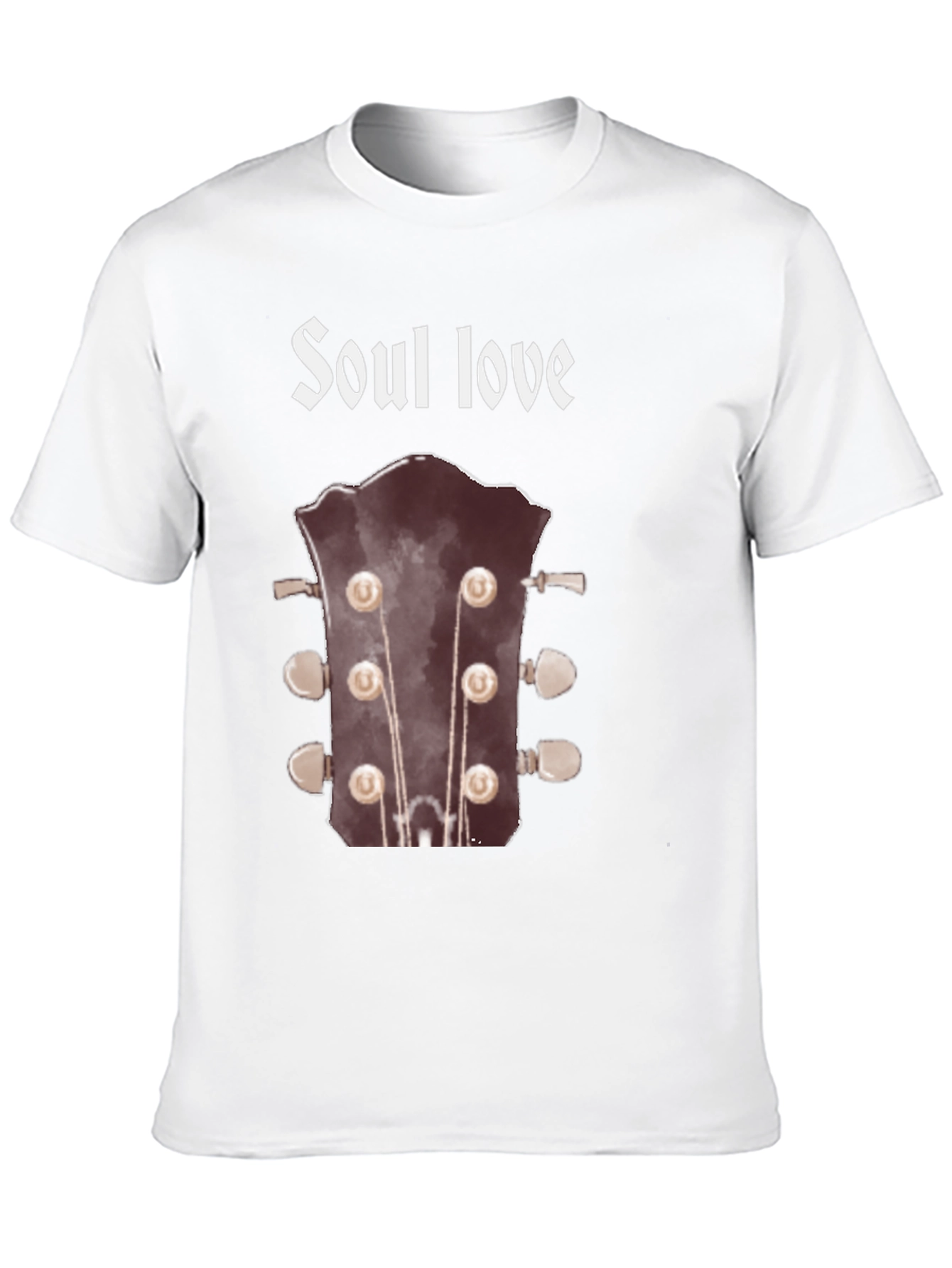 Soul Love Guitar Headstock Graphic Tee