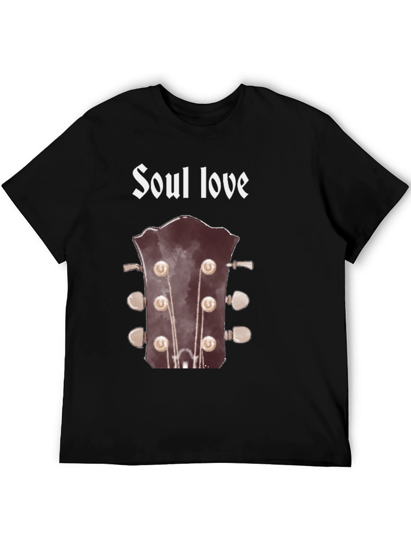 Soul Love Guitar Headstock Graphic Tee
