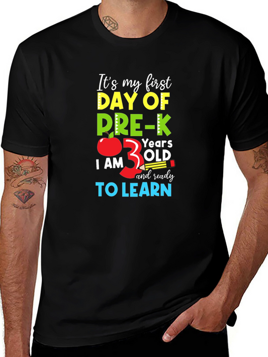 First Day of Pre-K Kids T-Shirt