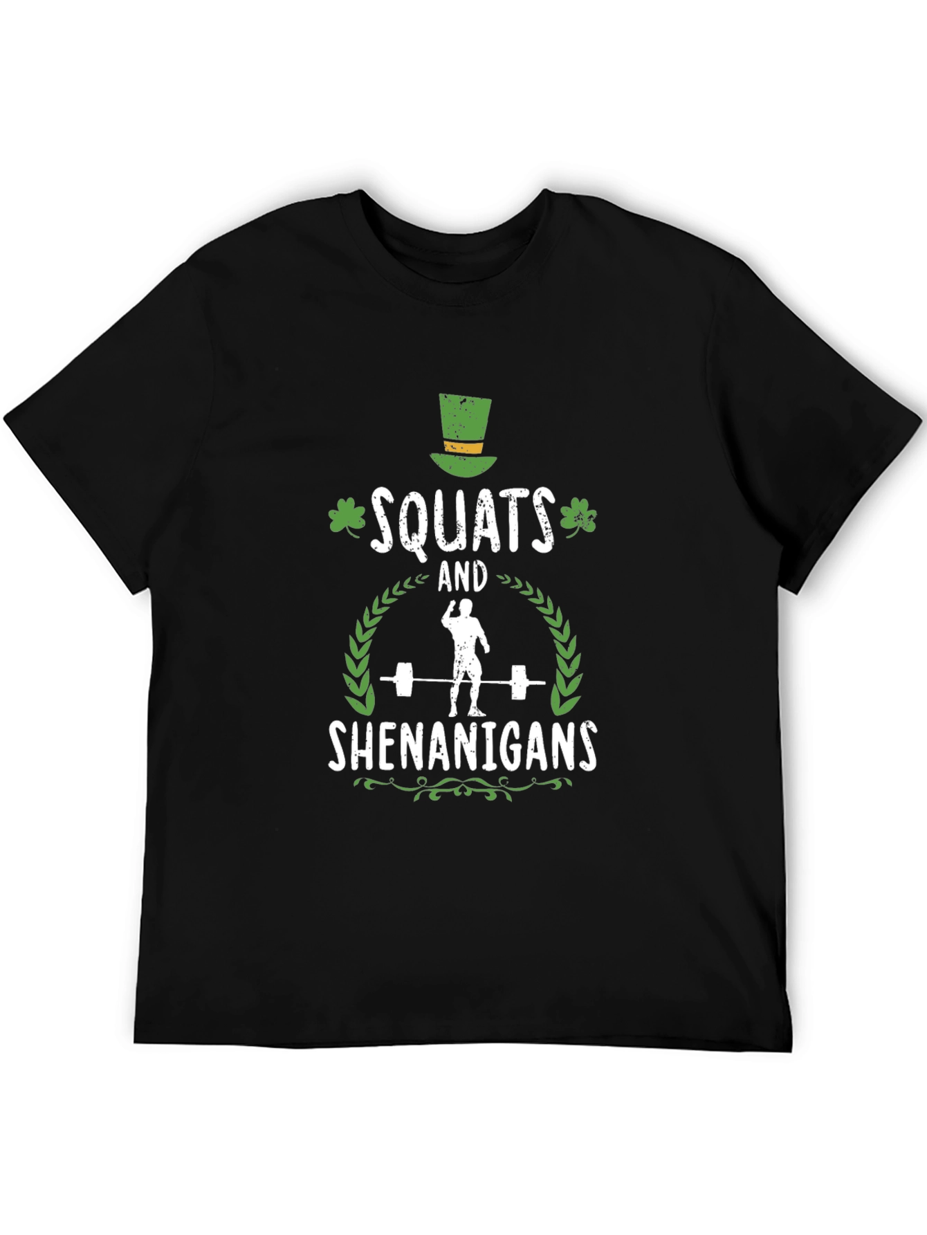 Squats and Shenanigans St. Patricks Day Graphic Tee