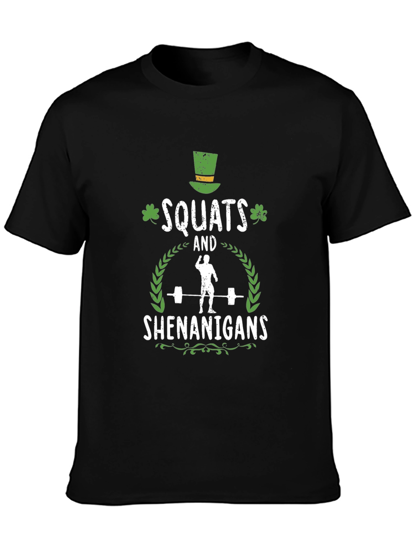 Squats and Shenanigans St. Patricks Day Graphic Tee