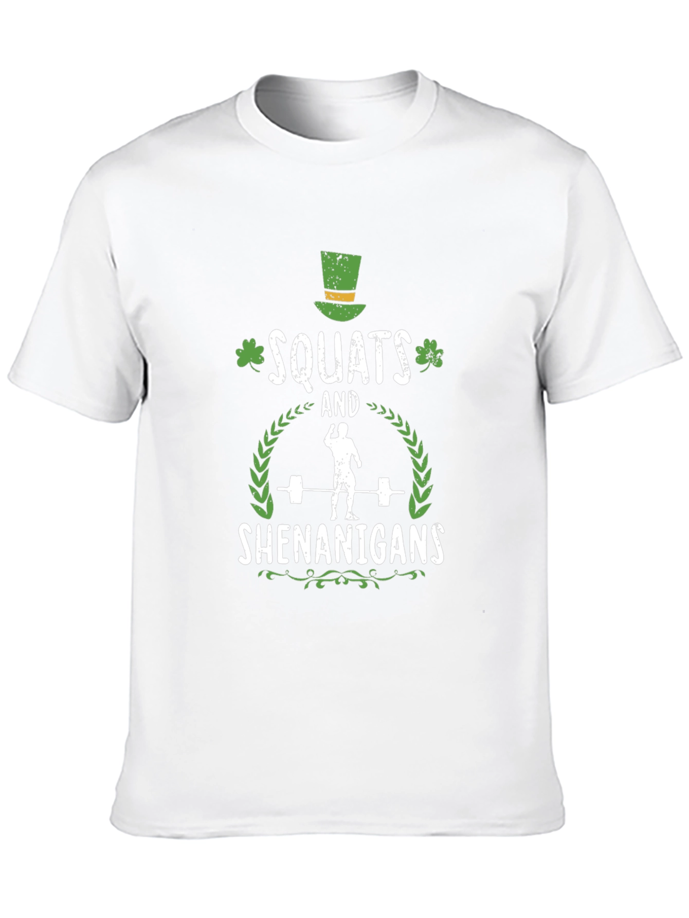 Squats and Shenanigans St. Patricks Day Graphic Tee