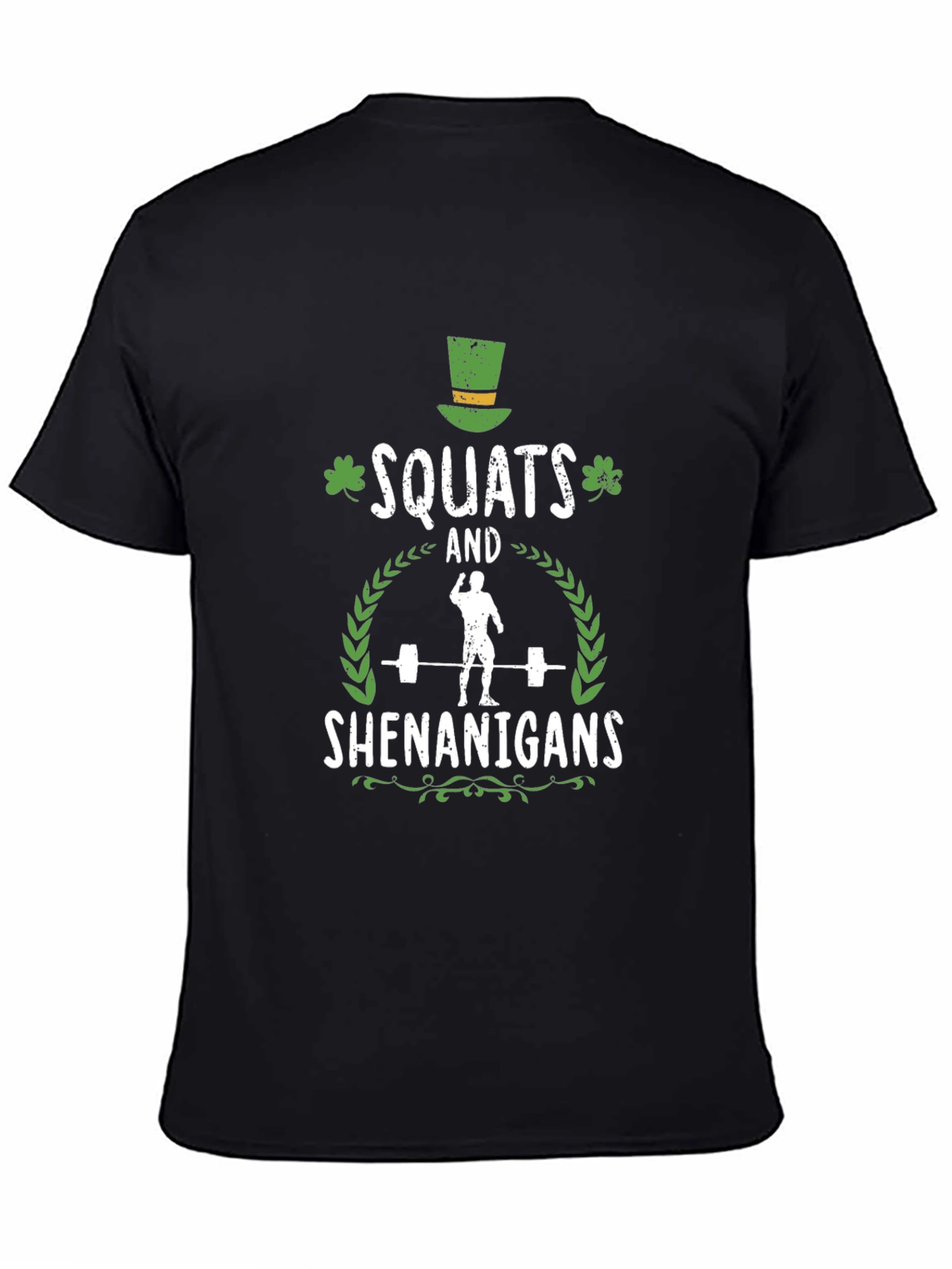 Squats and Shenanigans St. Patricks Day Graphic Tee