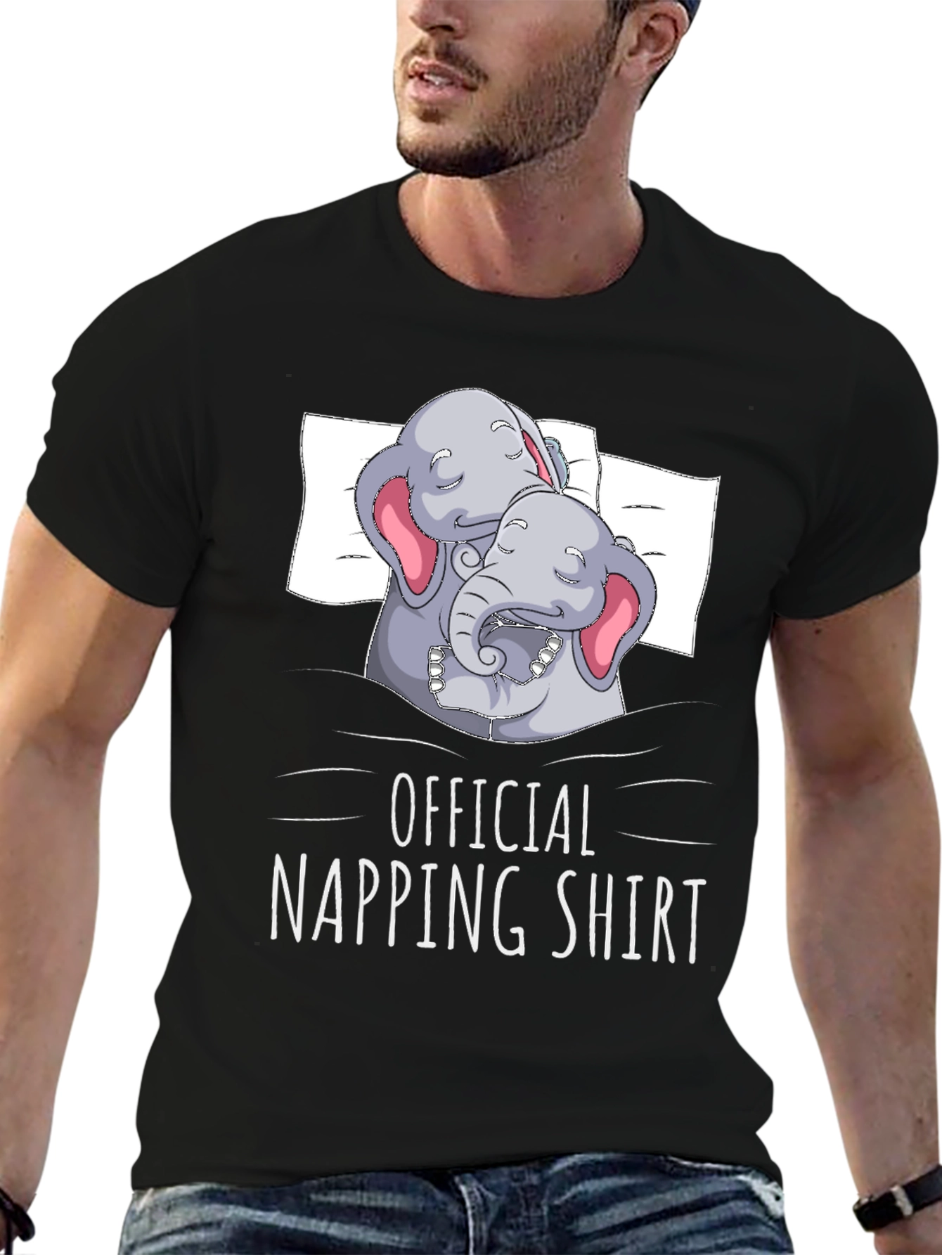 Official Napping Shirt - Elephant Graphic Tee