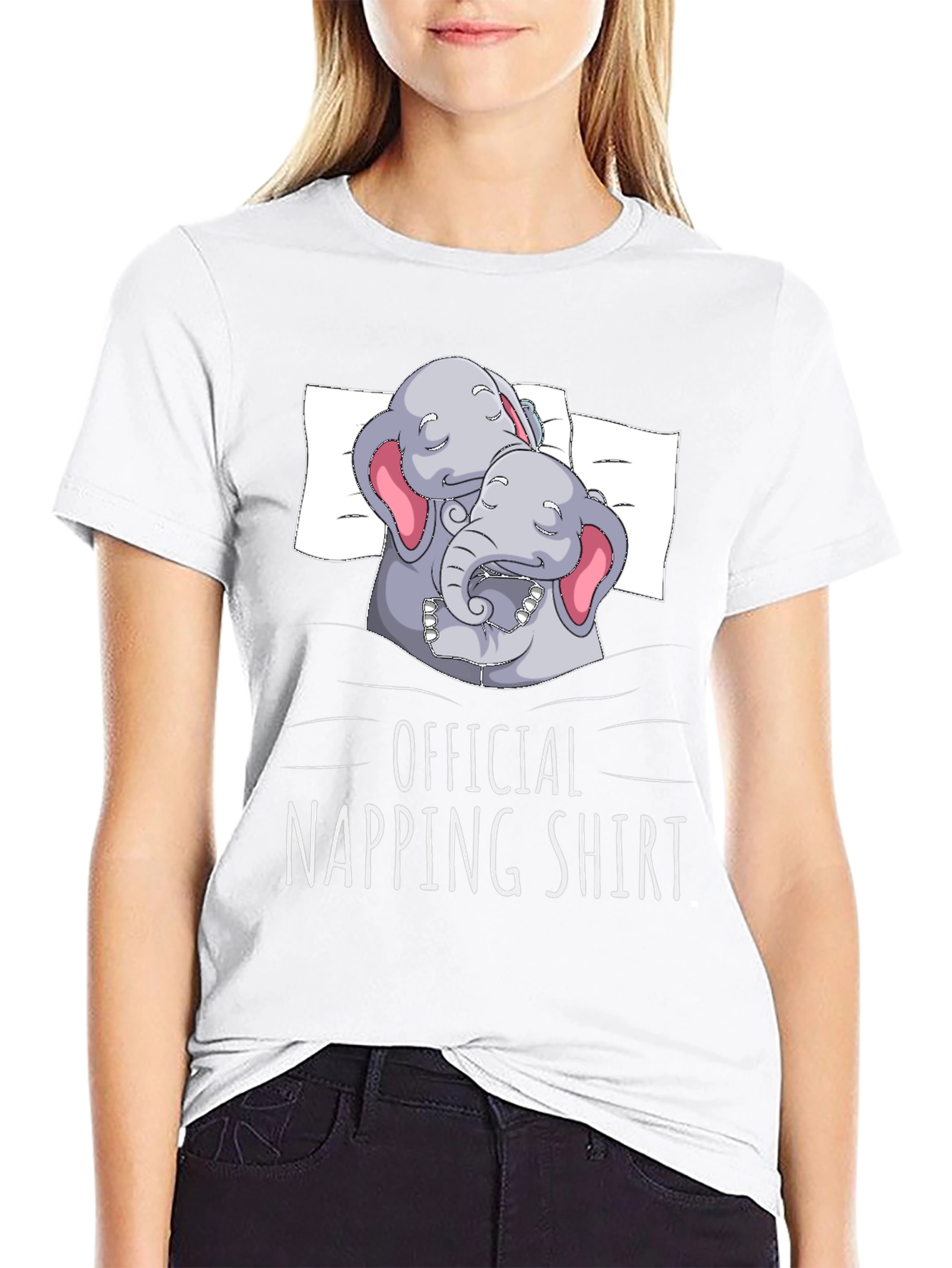 Official Napping Shirt - Elephant Graphic Tee