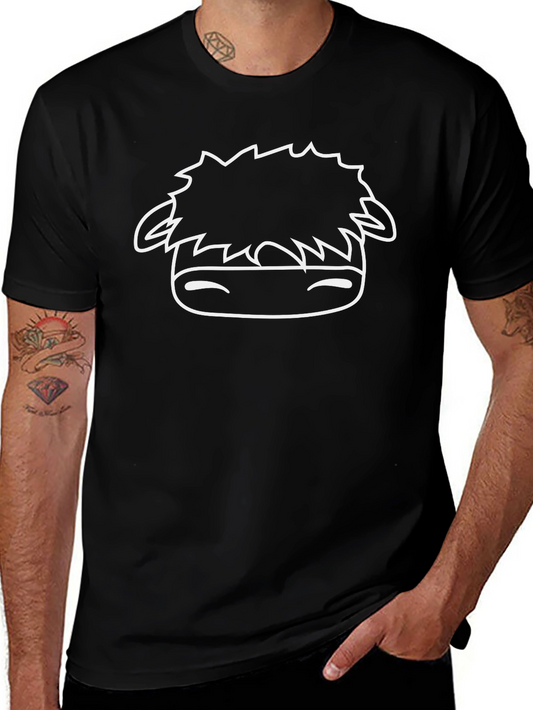 Anime Kawaii Graphic Tee - Black
