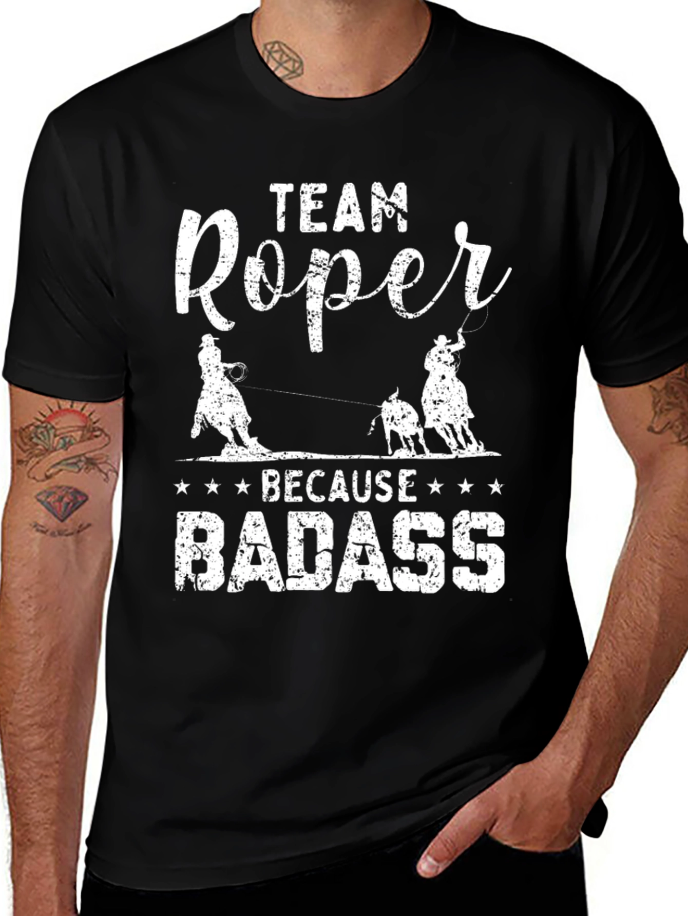 Team Roper Badass Graphic Tee
