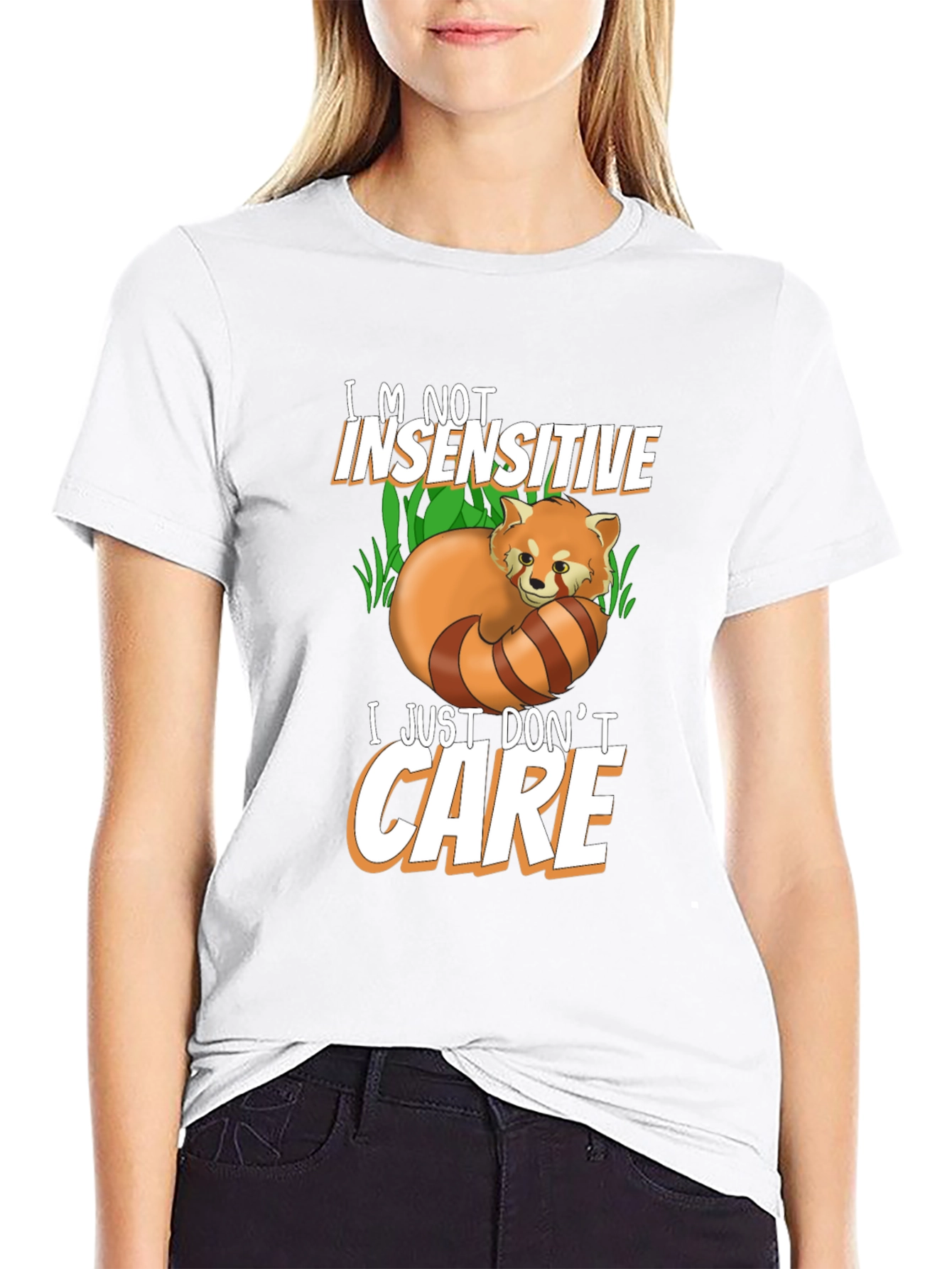Im Not Insensitive Red Panda T-Shirt