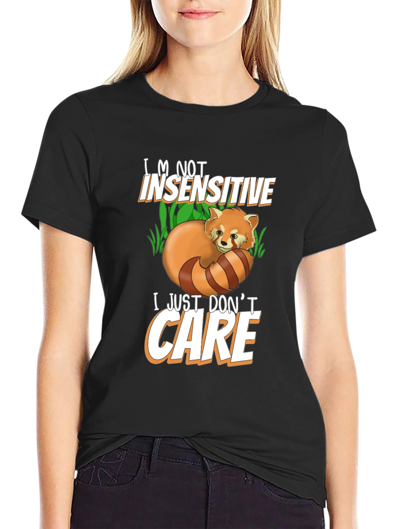 Im Not Insensitive Red Panda T-Shirt