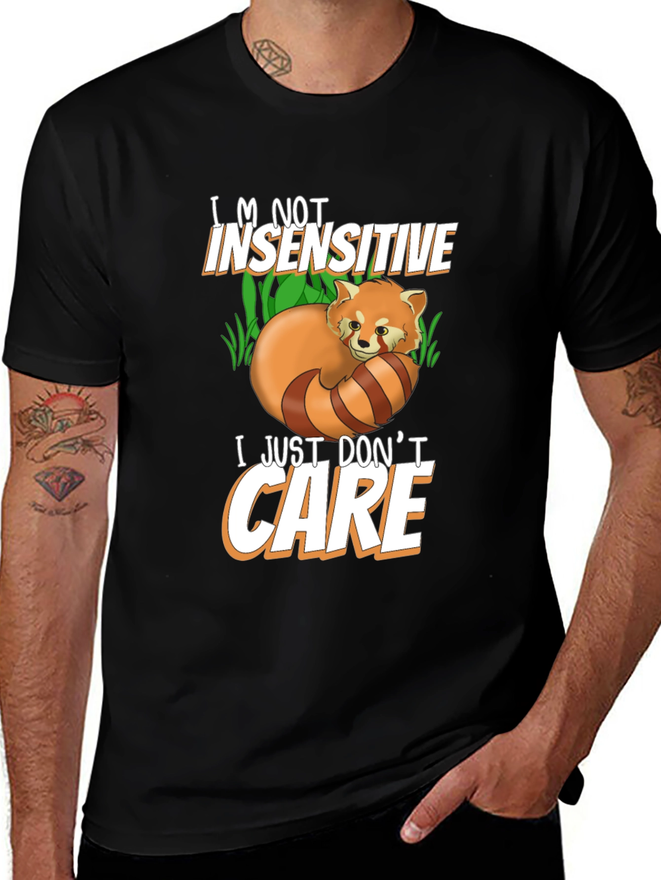 Im Not Insensitive Red Panda T-Shirt