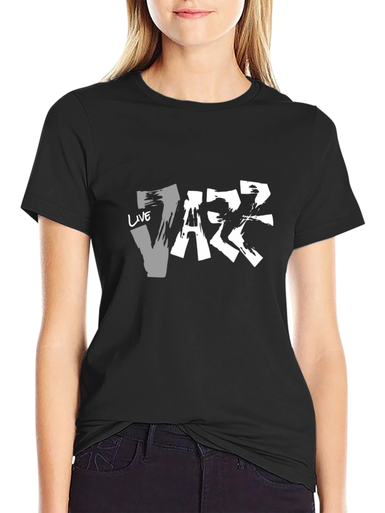 Live Jazz Graphic Tee - Stylish & Comfortable