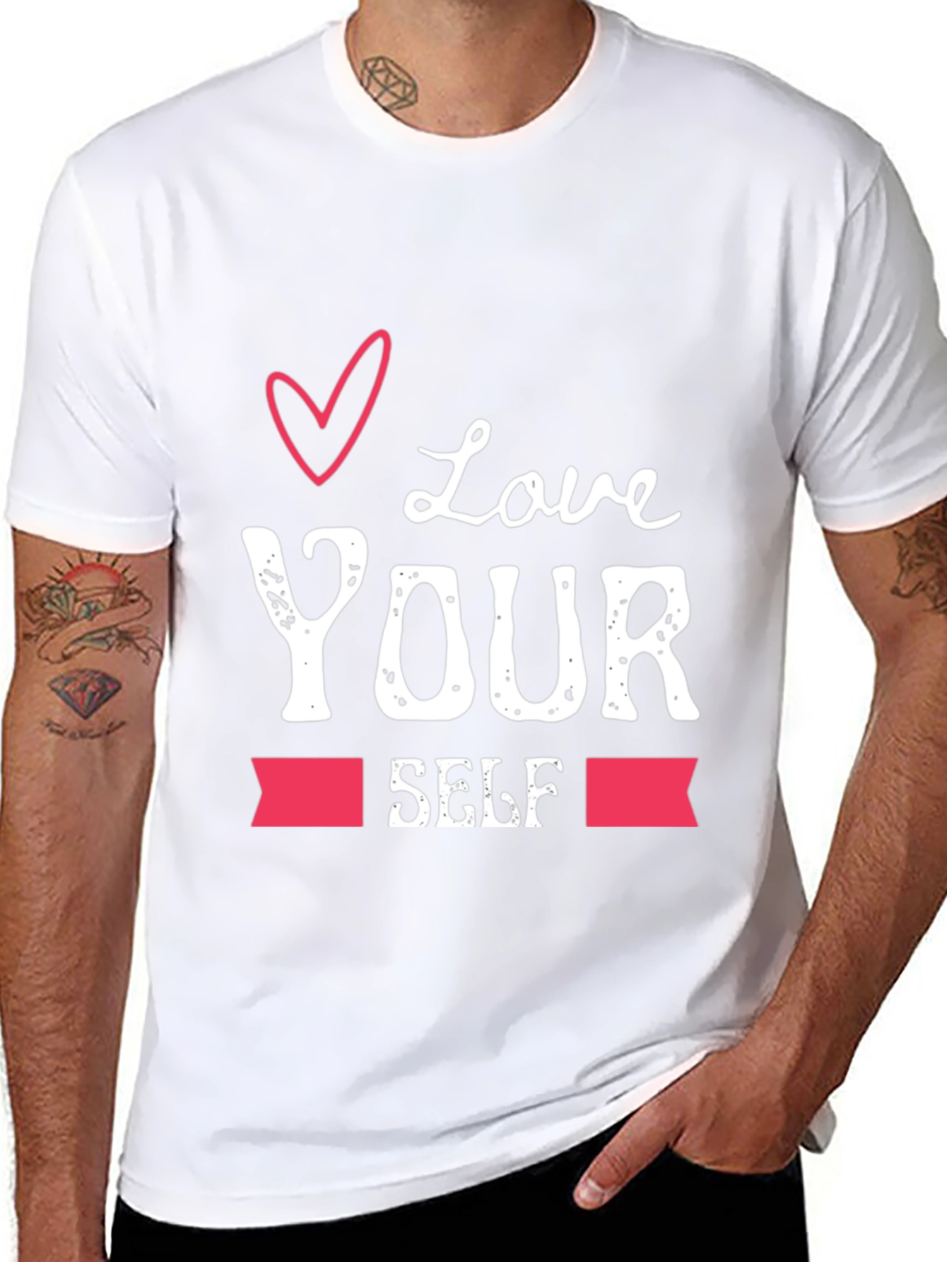 Love Yourself Graphic Tee - Stylish Comfort