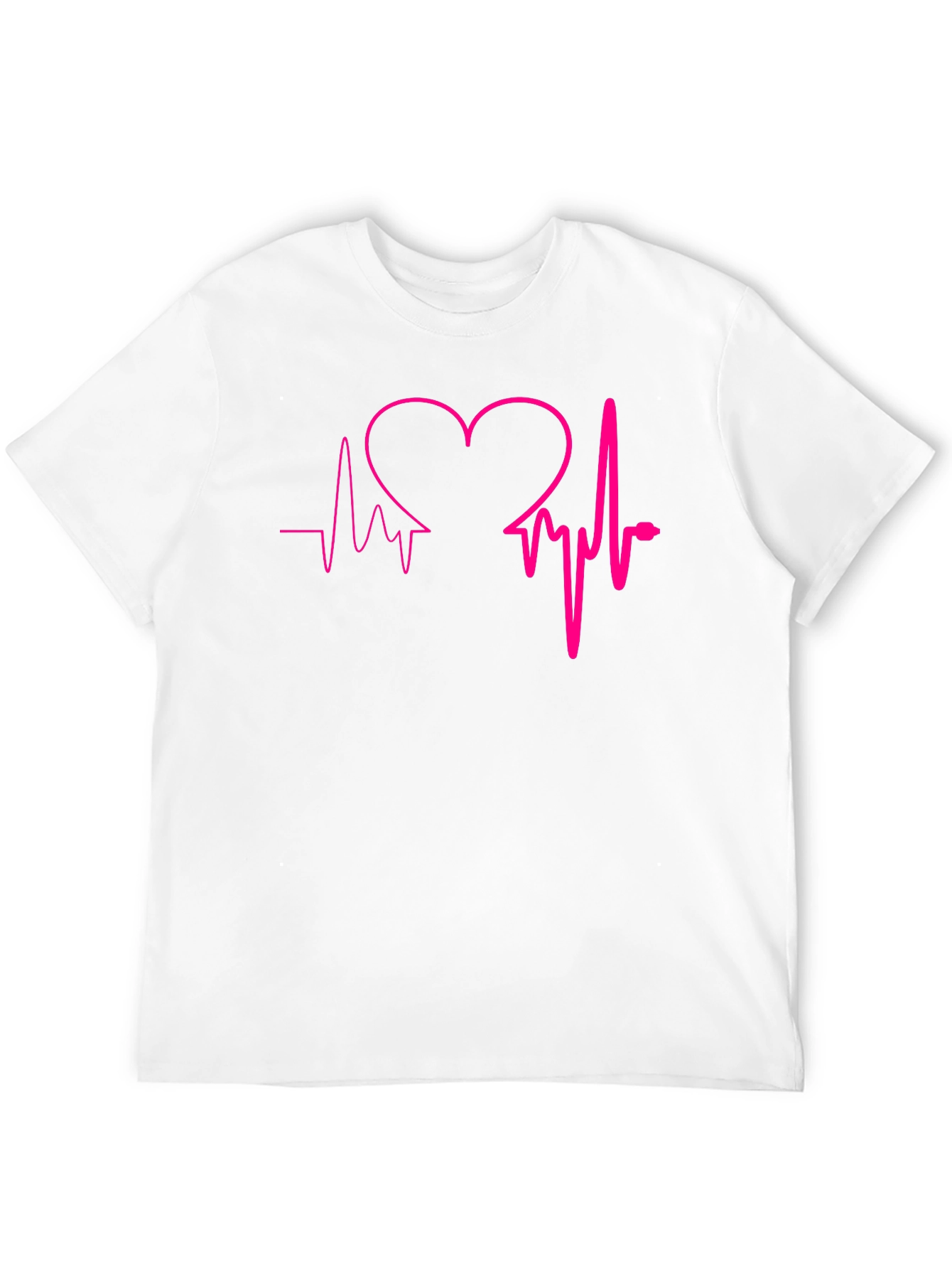 Heartbeat Heart Graphic T-Shirt