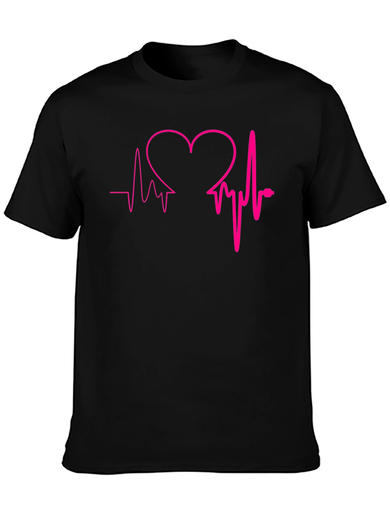 Heartbeat Heart Graphic T-Shirt