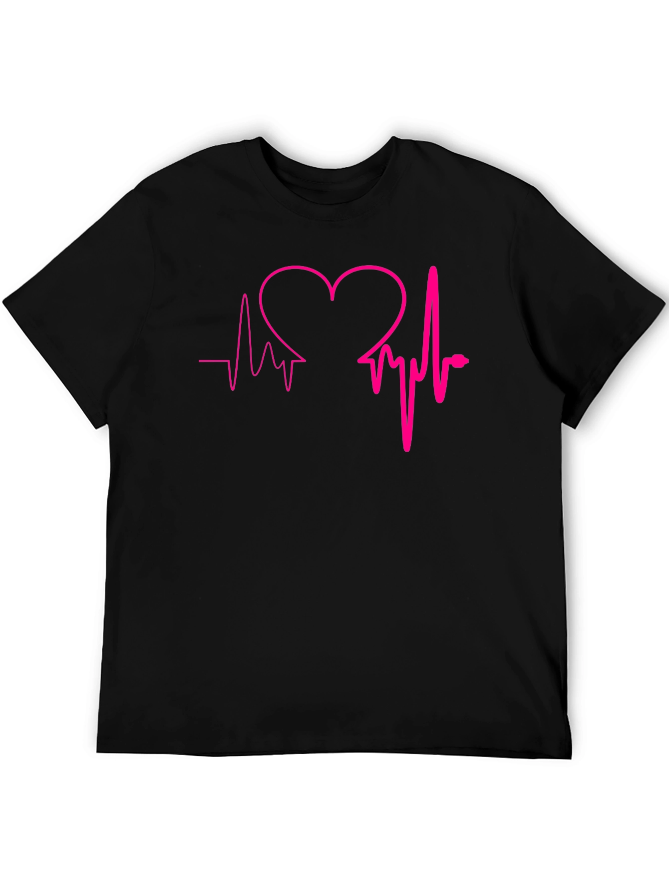 Heartbeat Heart Graphic T-Shirt