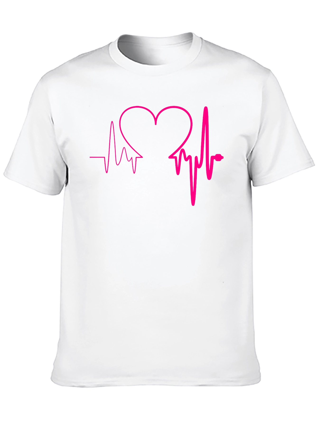 Heartbeat Heart Graphic T-Shirt