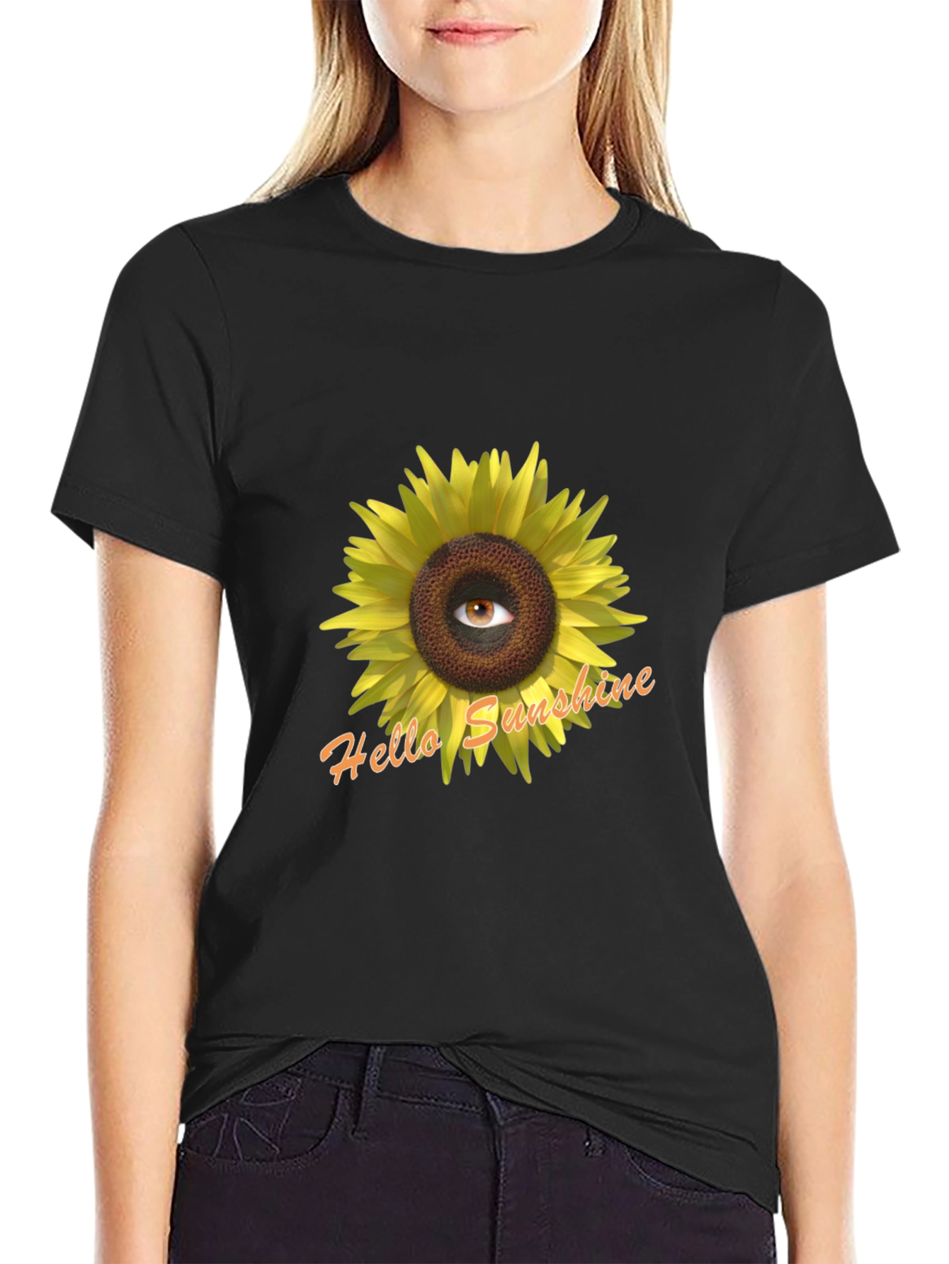 Eye See You Sunflower Graphic Tee