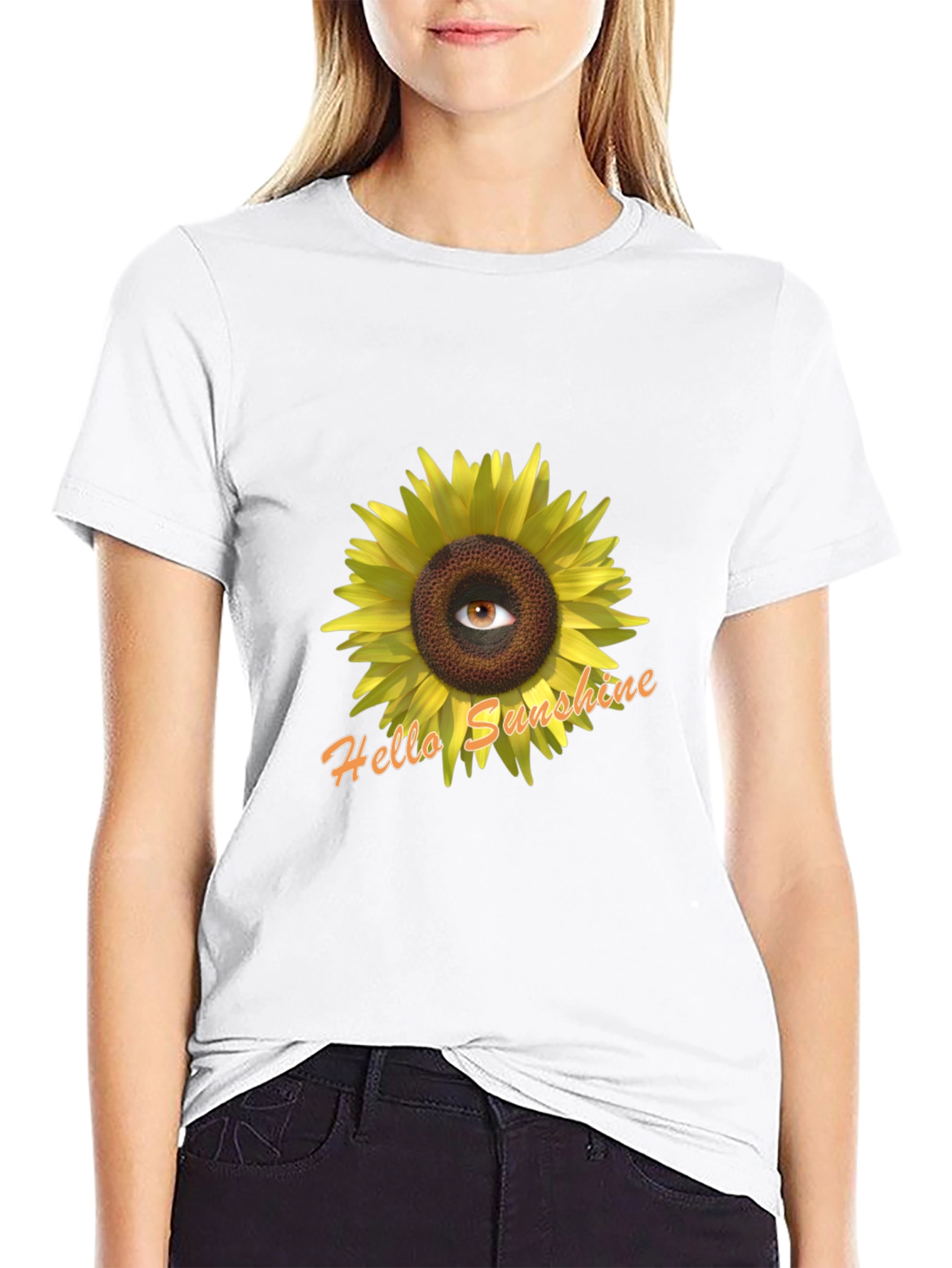 Eye See You Sunflower Graphic Tee