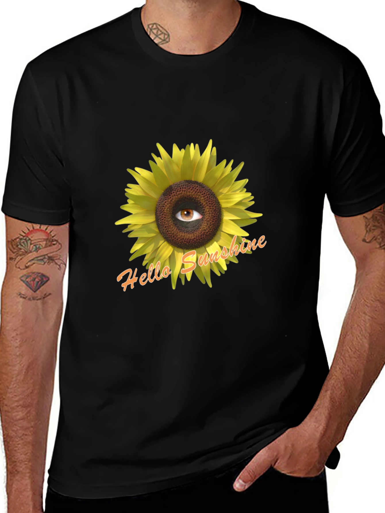 Eye See You Sunflower Graphic Tee