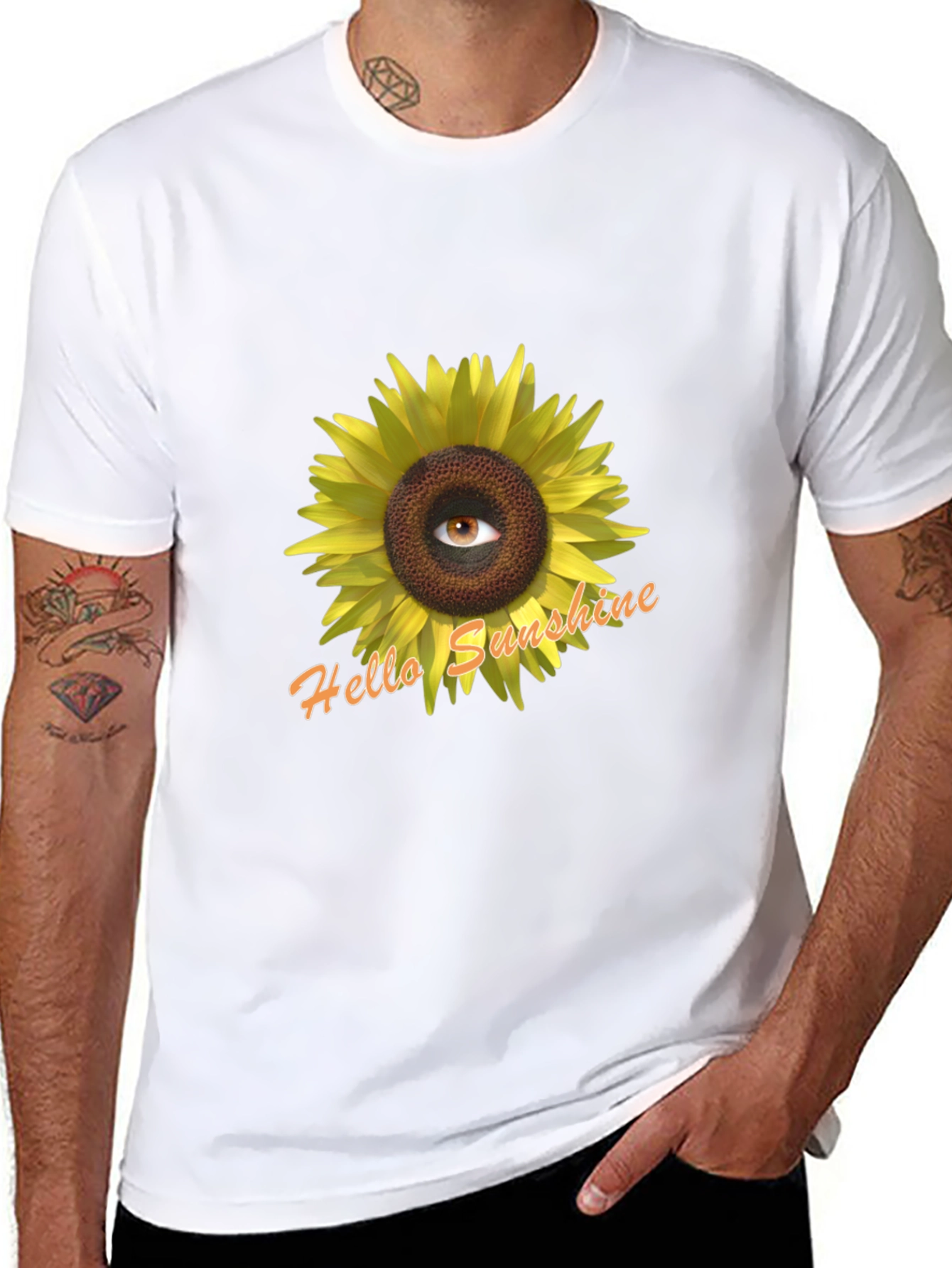 Eye See You Sunflower Graphic Tee