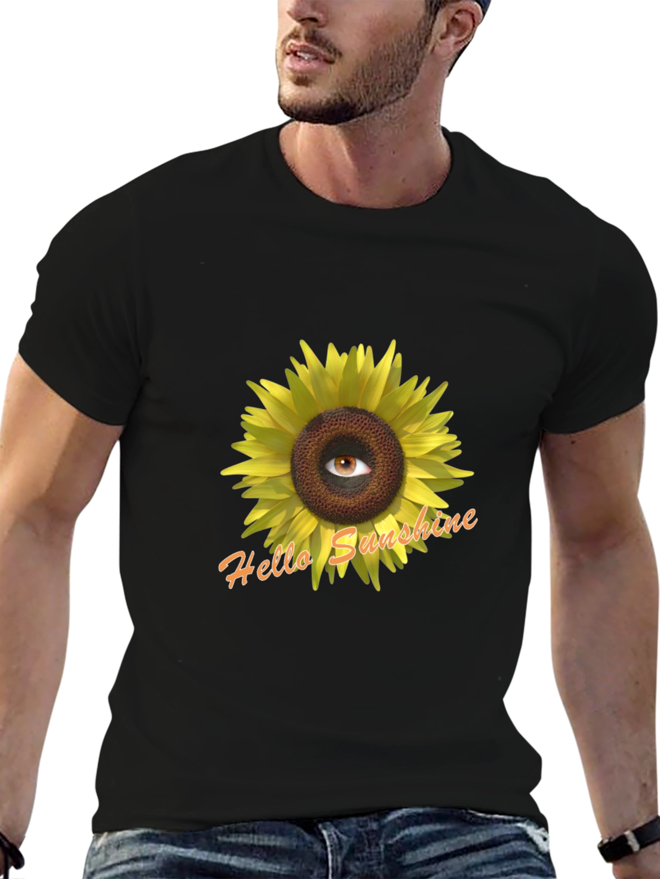 Eye See You Sunflower Graphic Tee
