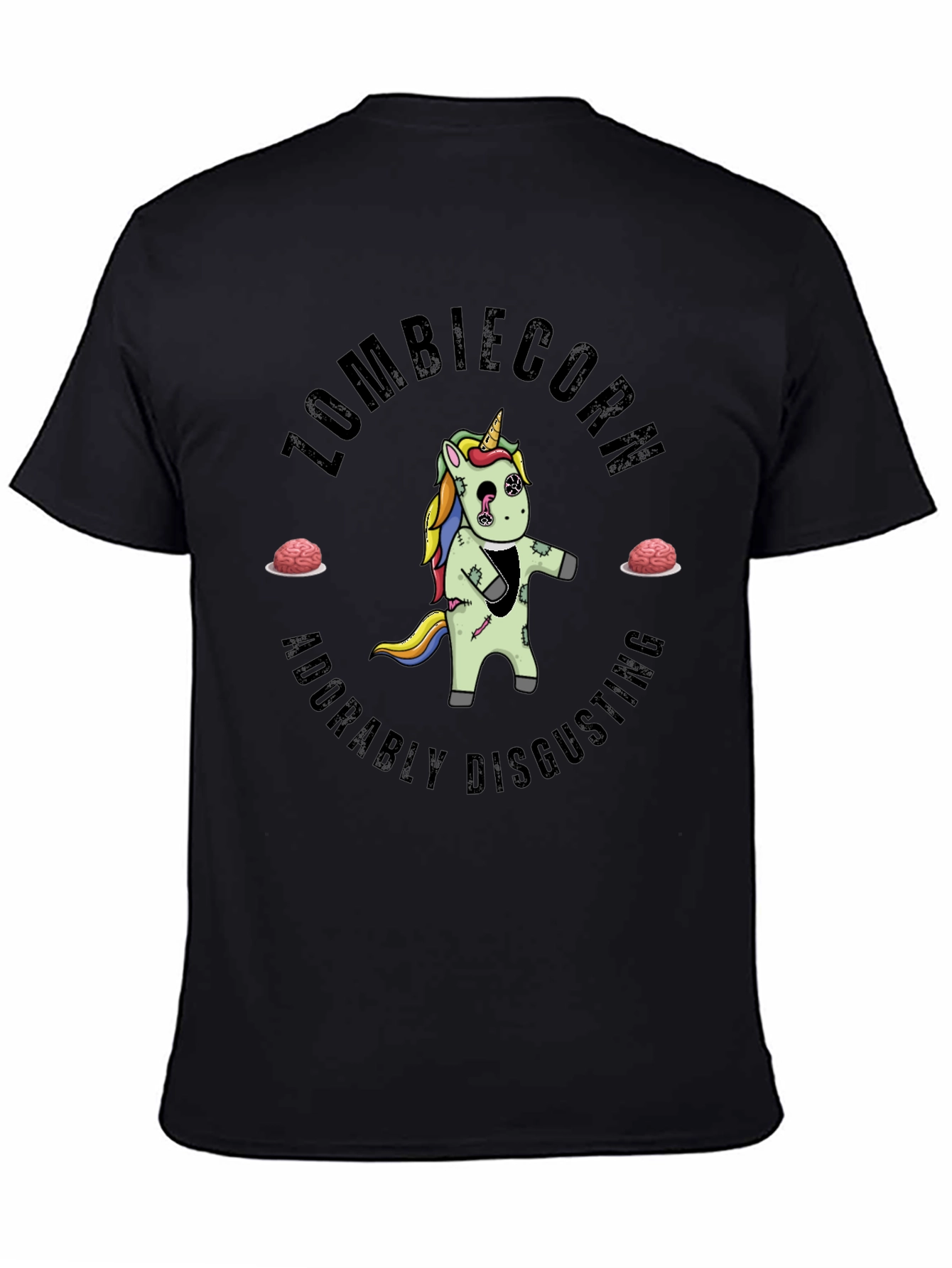 Zombiecorn Adorably Disgusting Graphic Tee