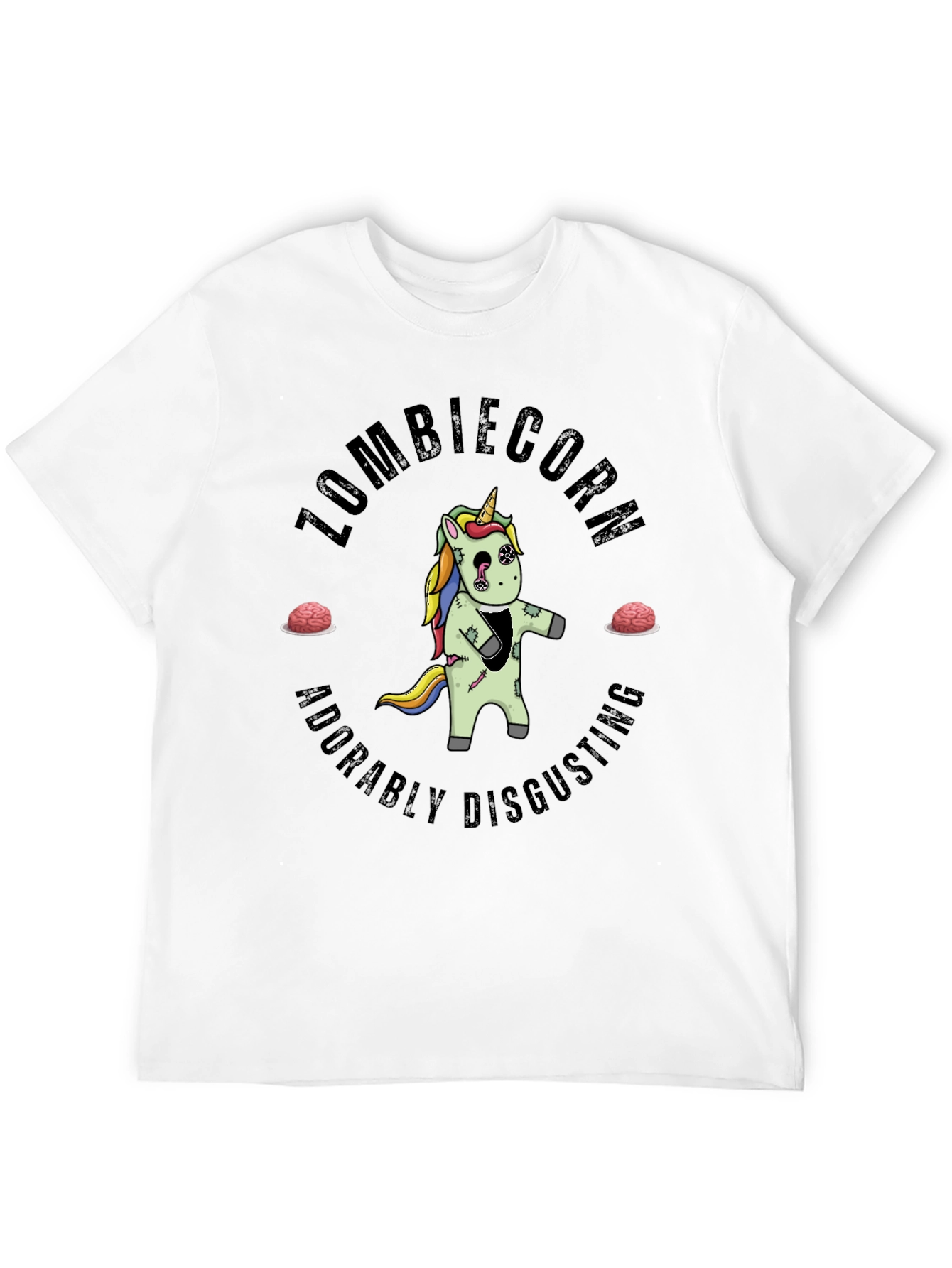 Zombiecorn Adorably Disgusting Graphic Tee