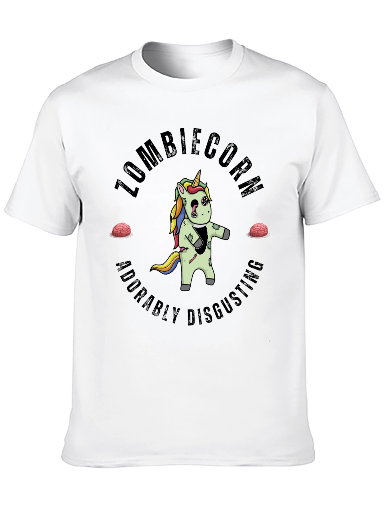 Zombiecorn Adorably Disgusting Graphic Tee